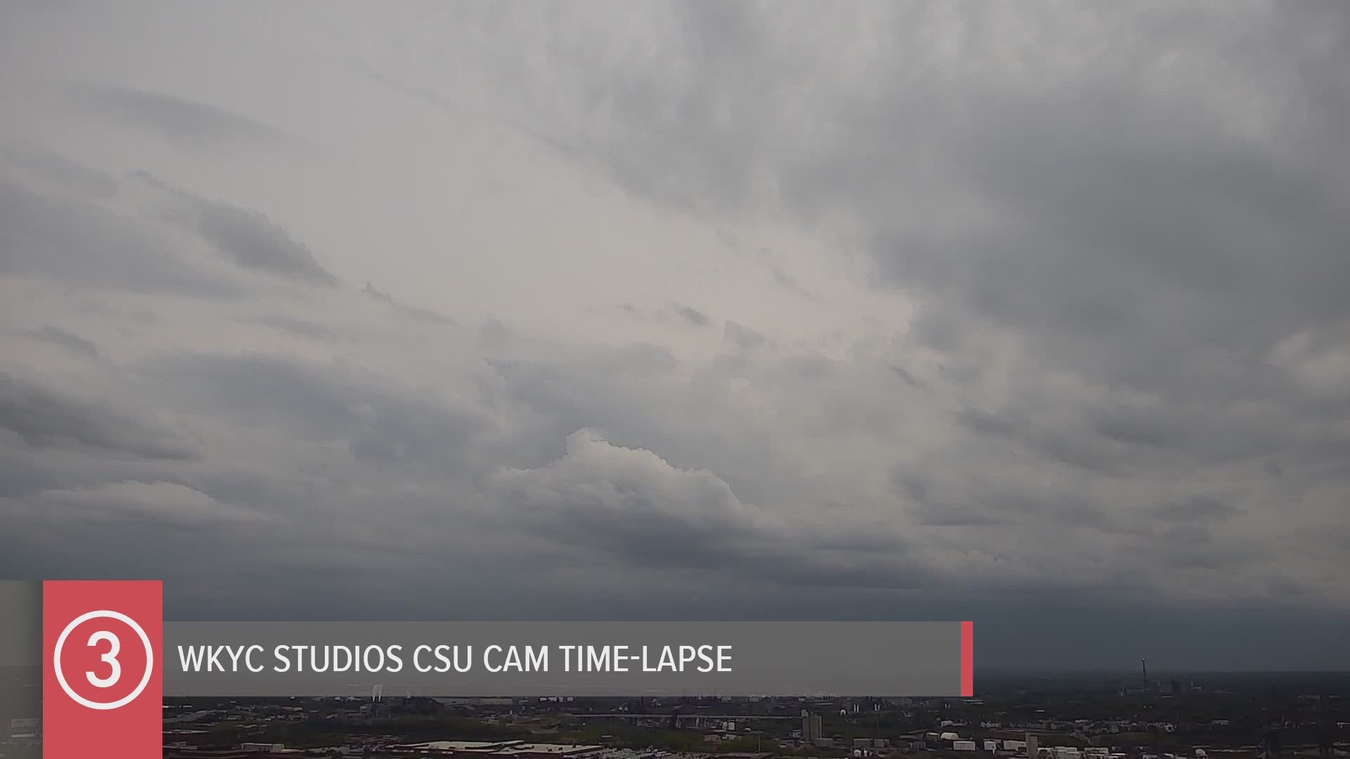 Here's Sunday evening's time-lapse of the rain/storms moving into the Cleveland earlier on. #3weather