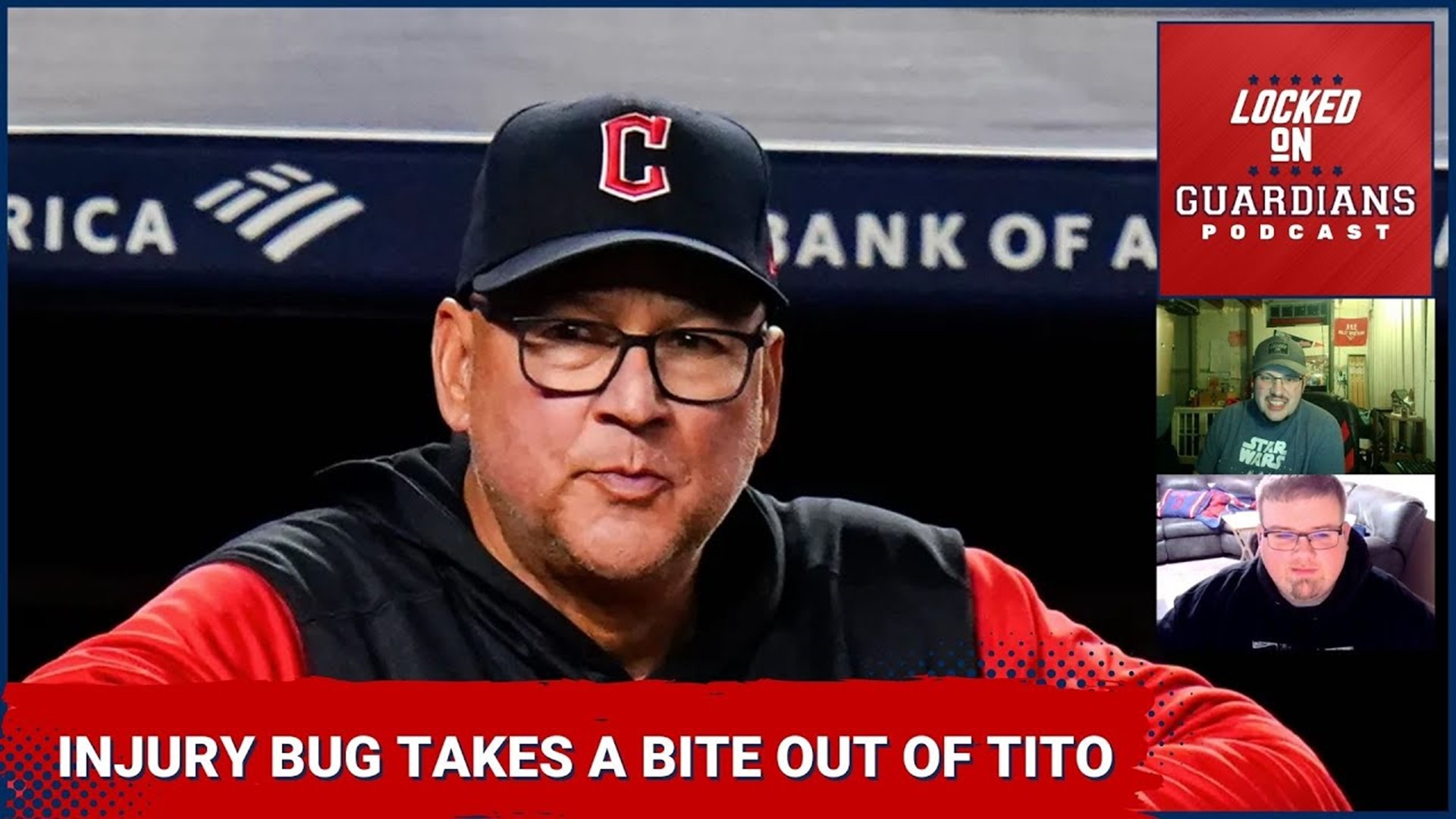 The Cleveland Guardians spring training injury bug takes a bite out of Terry Francona. We discuss that and lots more in today’s edition of Locked On Guardians.