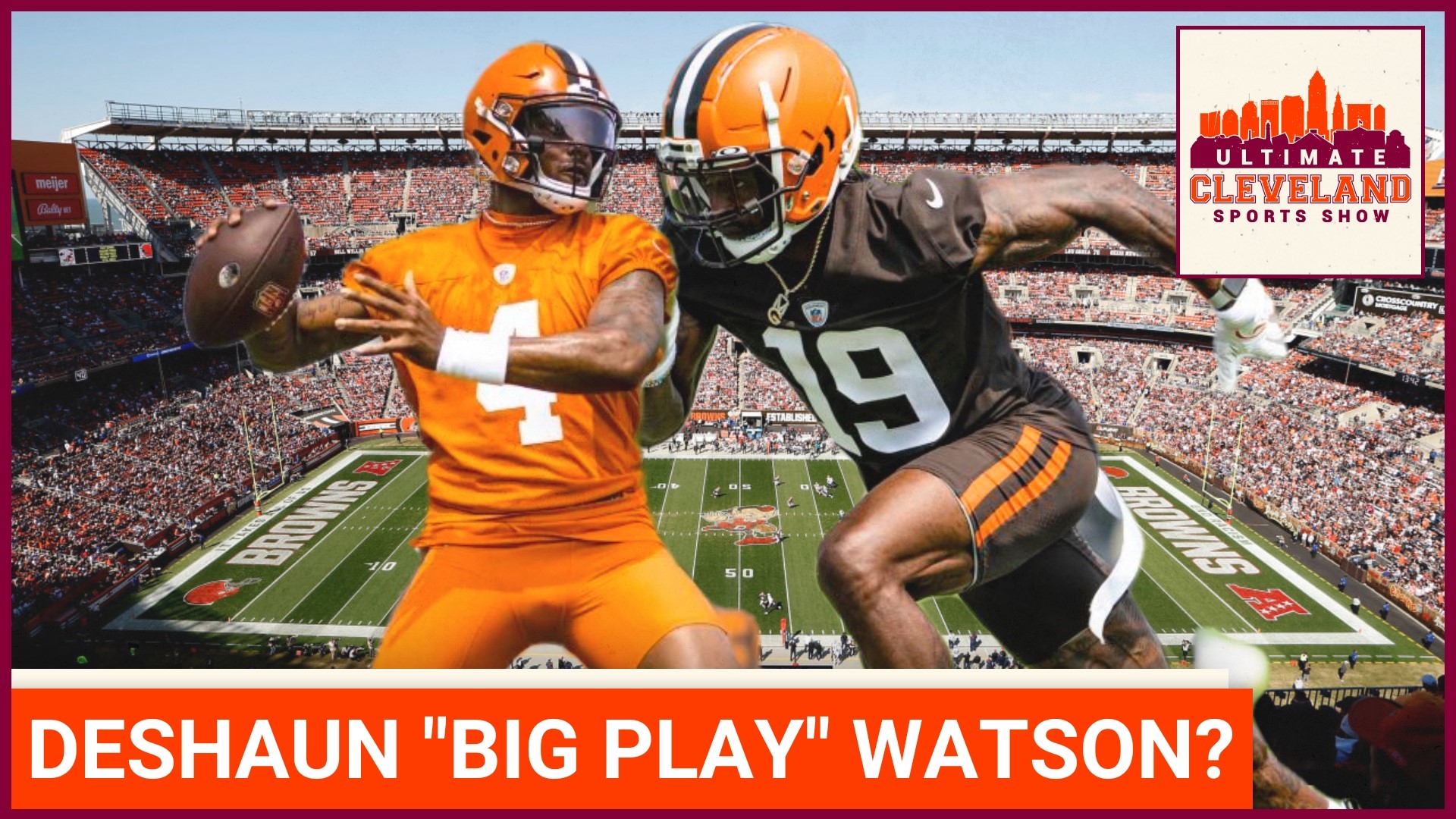The Cleveland Browns held its second open OTA session on Wednesday & Deshaun Watson showed off his rocket arm, hitting Marquise Goodwin on several deep balls