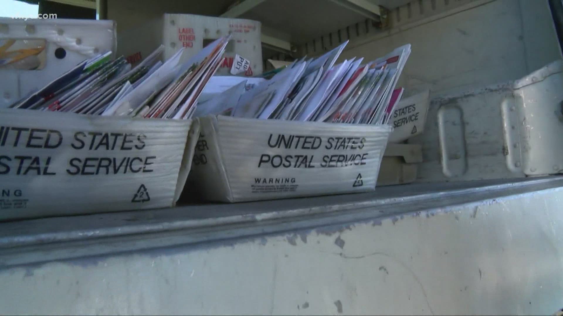 The delays come amid heavy demand and about one in four NE Ohio postal employees missing work due to COVID-19, union leaders say. Rachel Polansky reports.