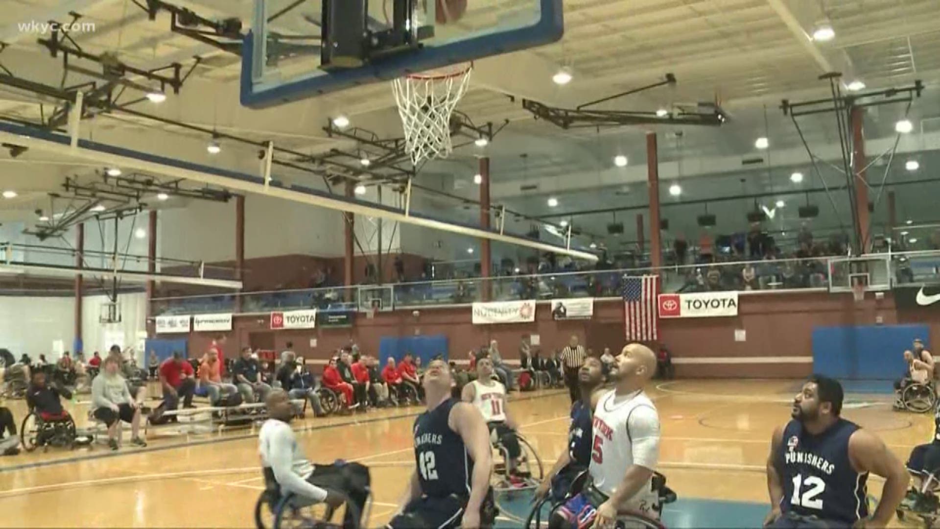 The National Wheelchair Basketball Association brought it’s national tournament to Tallmadge’s Recreation Center. Ray Strickland reports