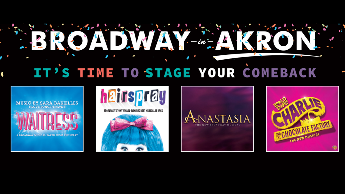 Playhouse Square bringing Waitress, Anastasia, Hairspray to Akron