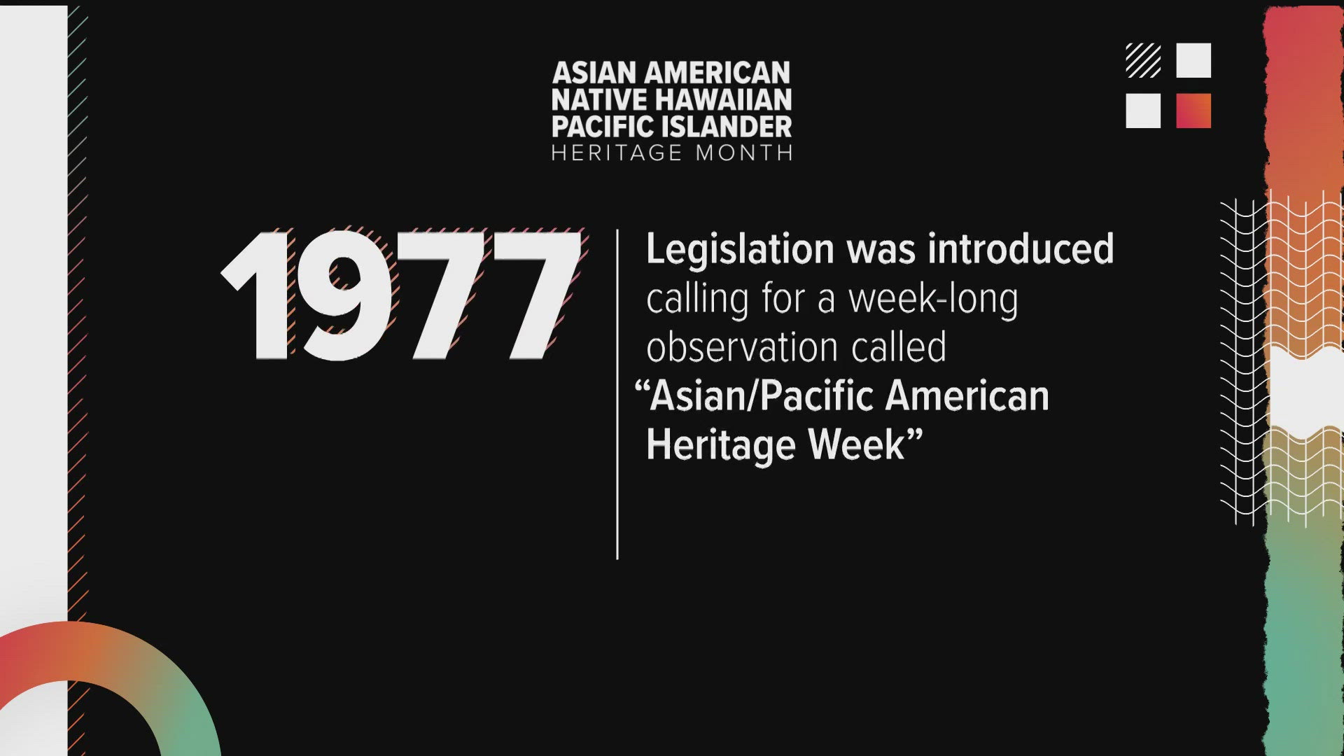 Here's a short lesson on the history of AANHPI Month as we kick off the month of May!