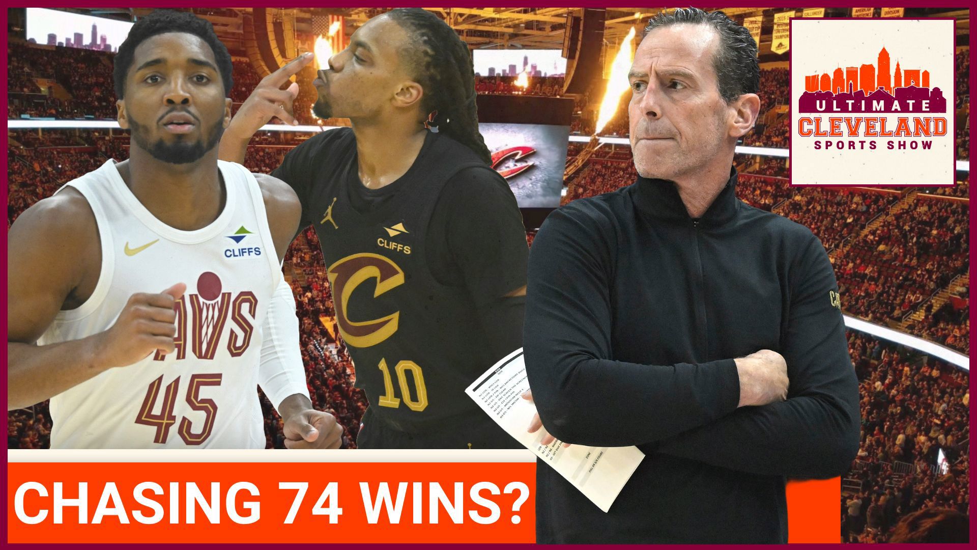 UCSS discusses the Cleveland Cavaliers chasing the Warriors regular season win record 