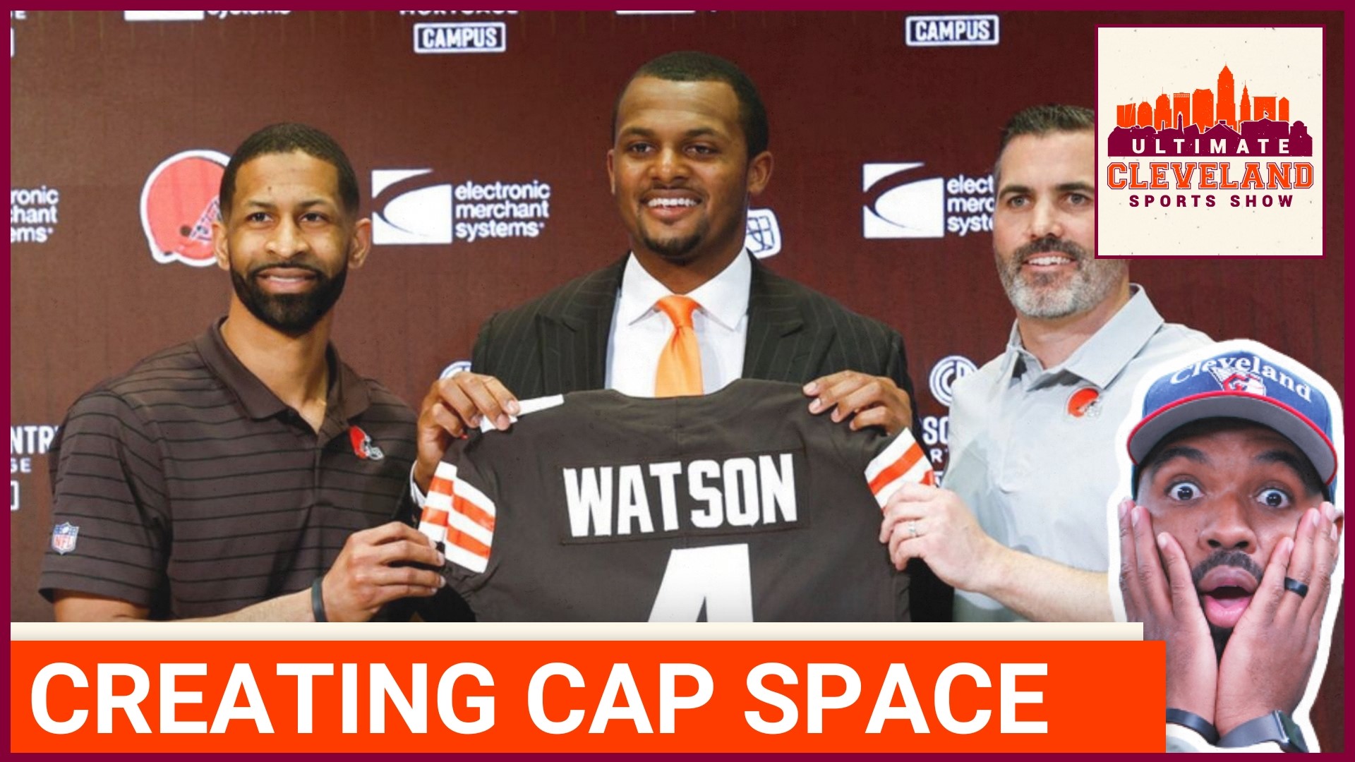 Cleveland Browns GM Andrew Berry spoke to the media at the NFL combine yesterday & hinted at the possibility of restructuring Deshaun Watson's contract.