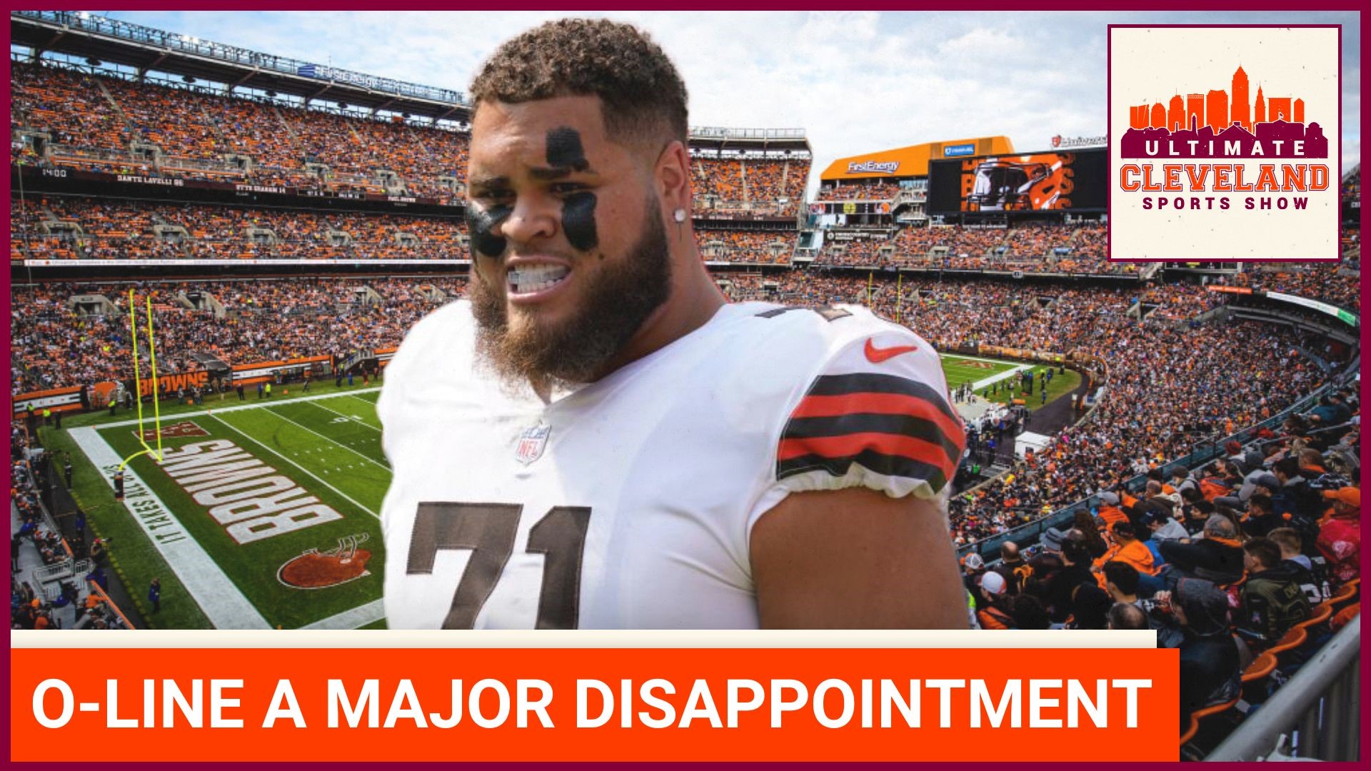 Should the Cleveland Browns replace Jed Wills Jr. as the LT due to his poor play?