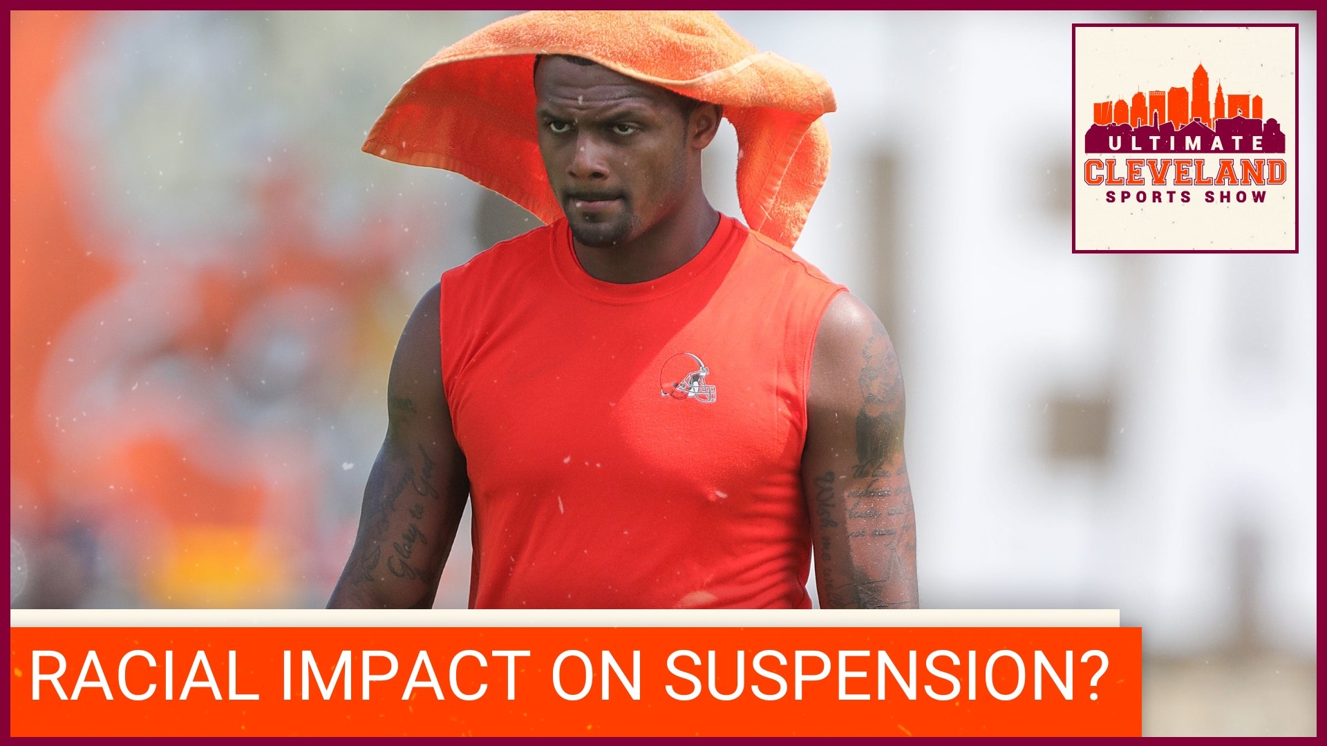Is there any tie between Deshaun Watson's race and the length of his suspension?