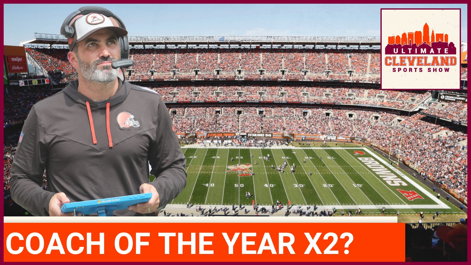 Browns HC Kevin Stefanski earns Coach of the Year awards