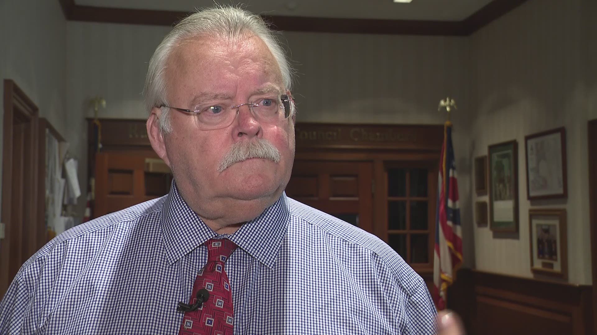 Brecksville Mayor Jerry Hruby talks with WKYC's Dawn Kendrick about city's sewer tax decision