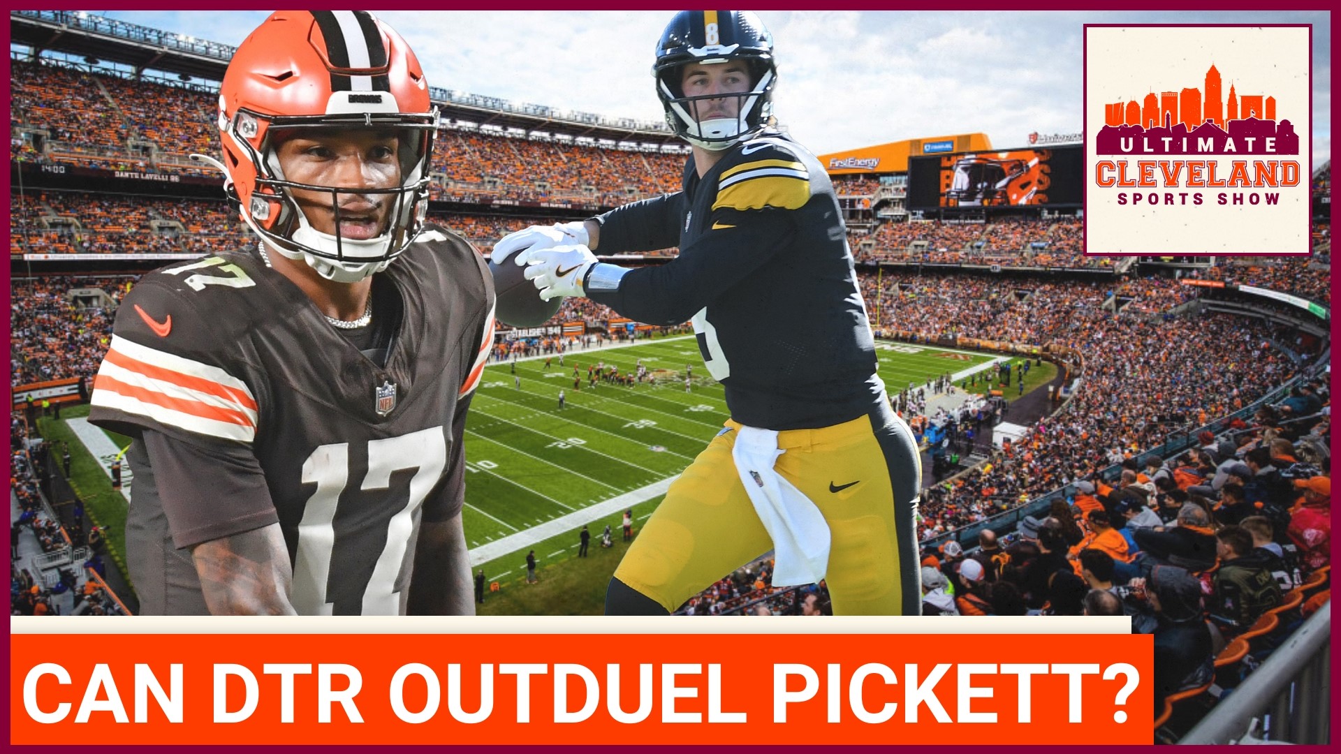 It's DTR time in Cleveland with Deshaun Watson sidelined with a season ending shoulder injury.

The rookie's first start for the Cleveland Browns vs. Baltimore did n