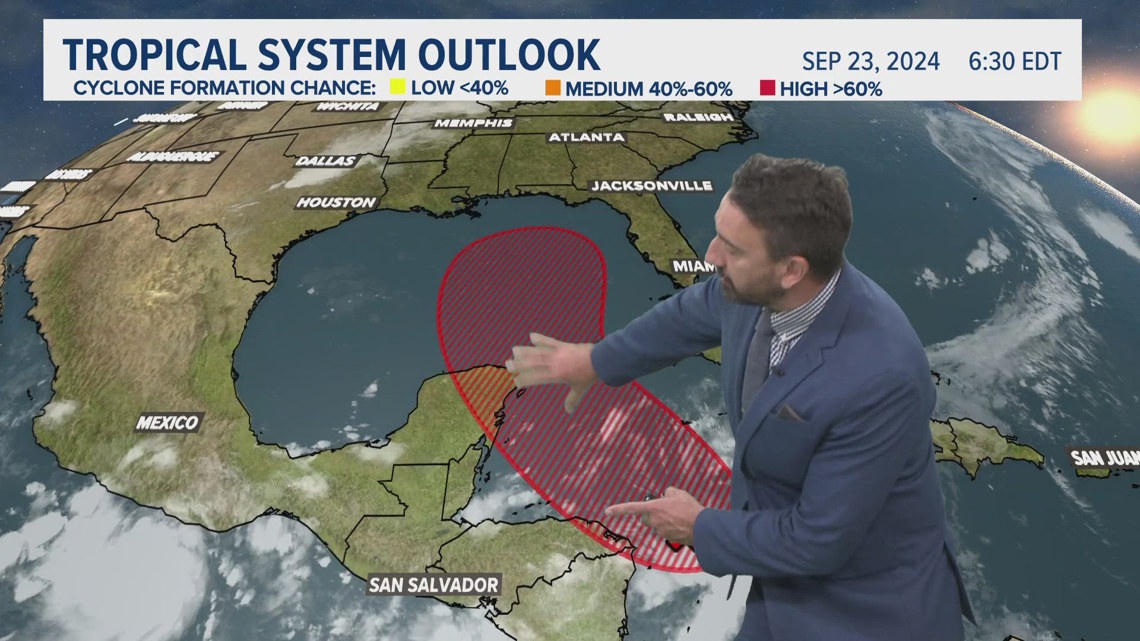 Tracking the tropics: Watching a system in the Gulf of Mexico | wkyc.com
