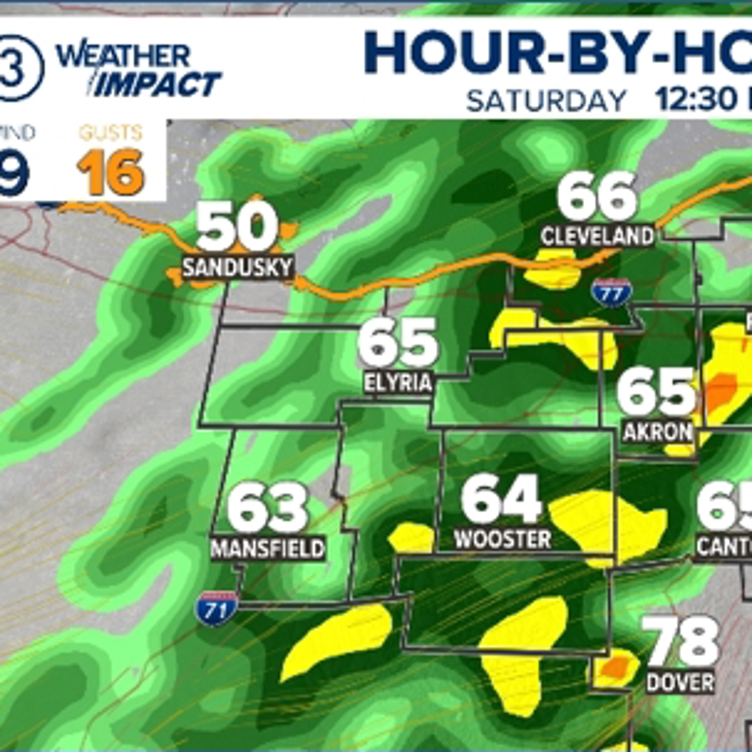 Weather Impact Alert: Strong to severe storms possible Saturday | wkyc.com