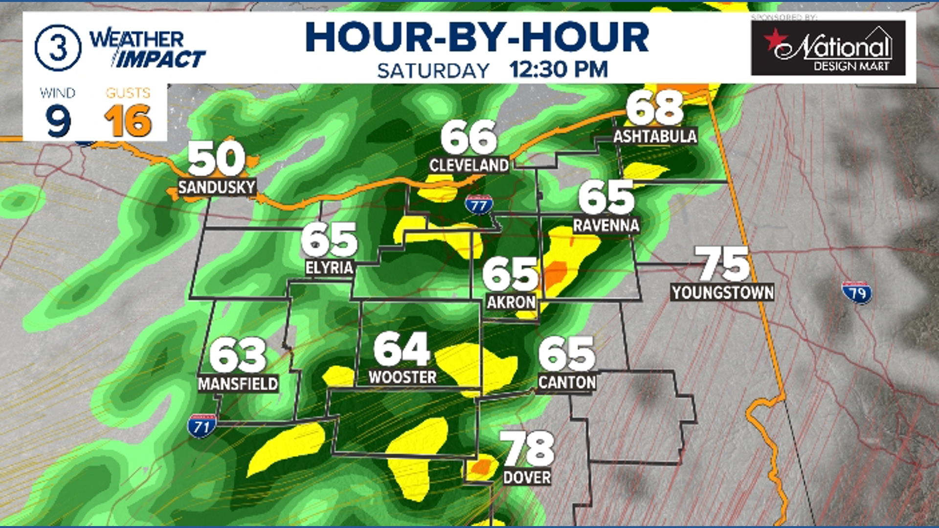 Weather Impact Alert: Strong to severe storms possible Saturday | wkyc.com