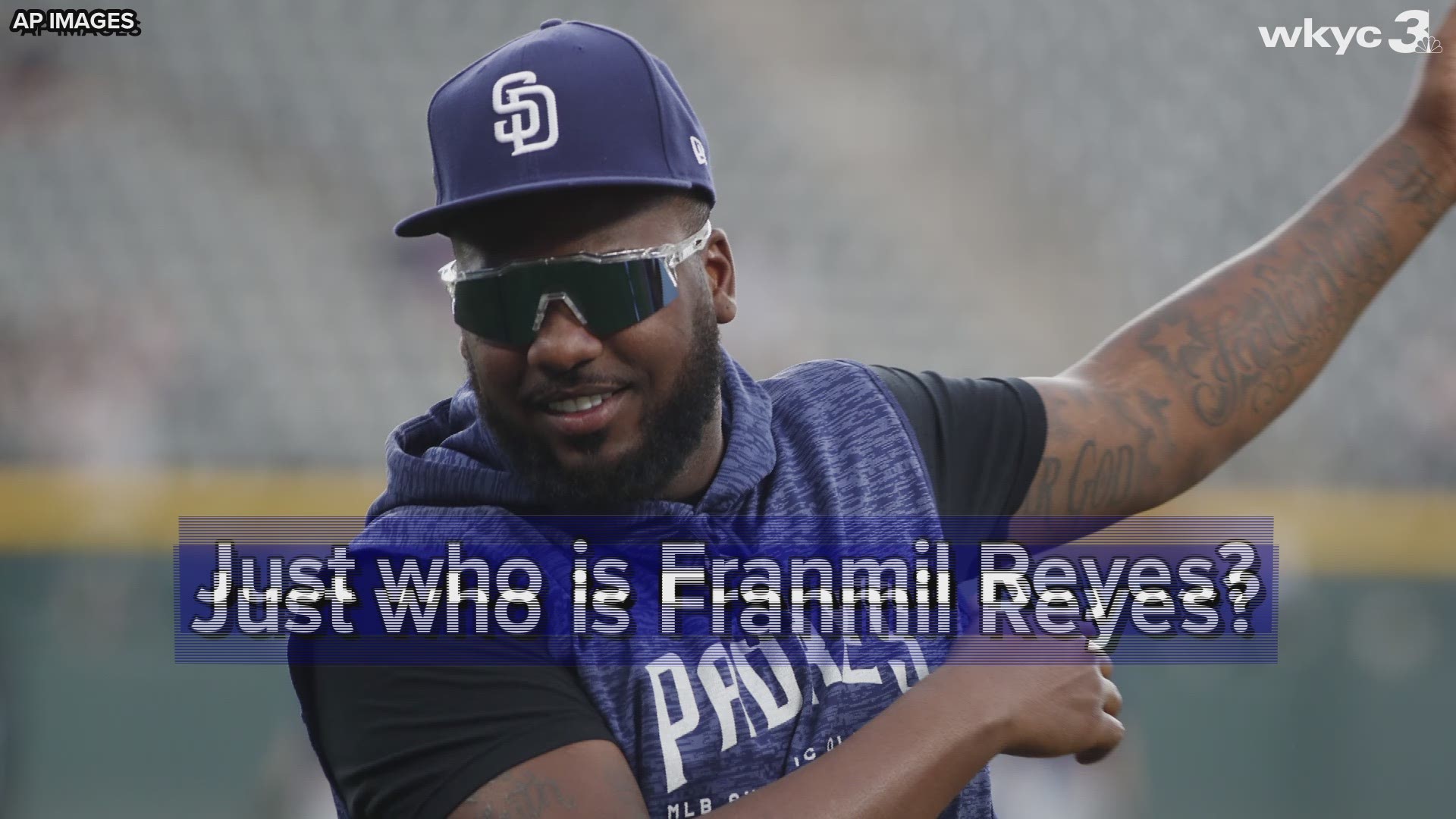 Cleveland Indians right fielder Franmil Reyes reveals his favorite thing  about Cleveland: 'Beyond the Dugout