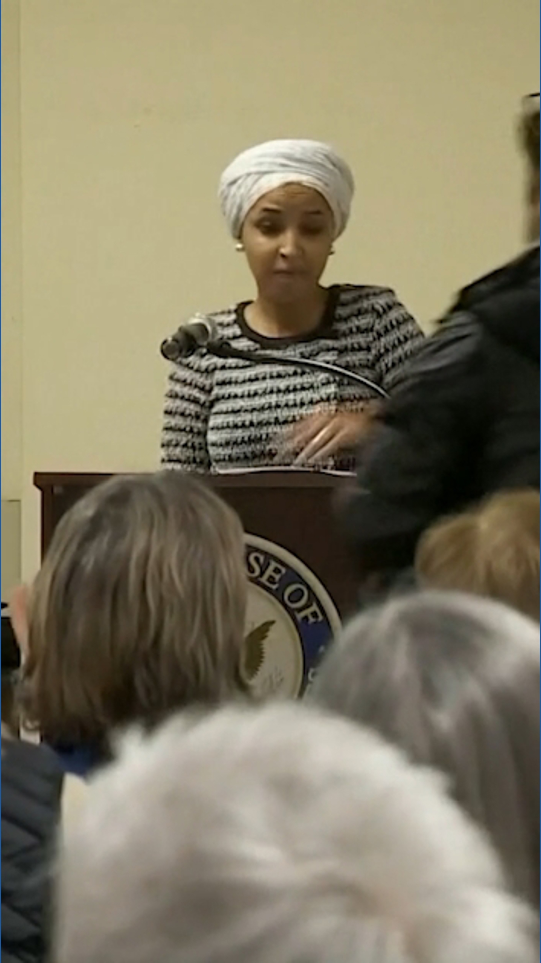 Minnesota Rep. Ilhan Omar 'OK' after man sprays her with unknown ...