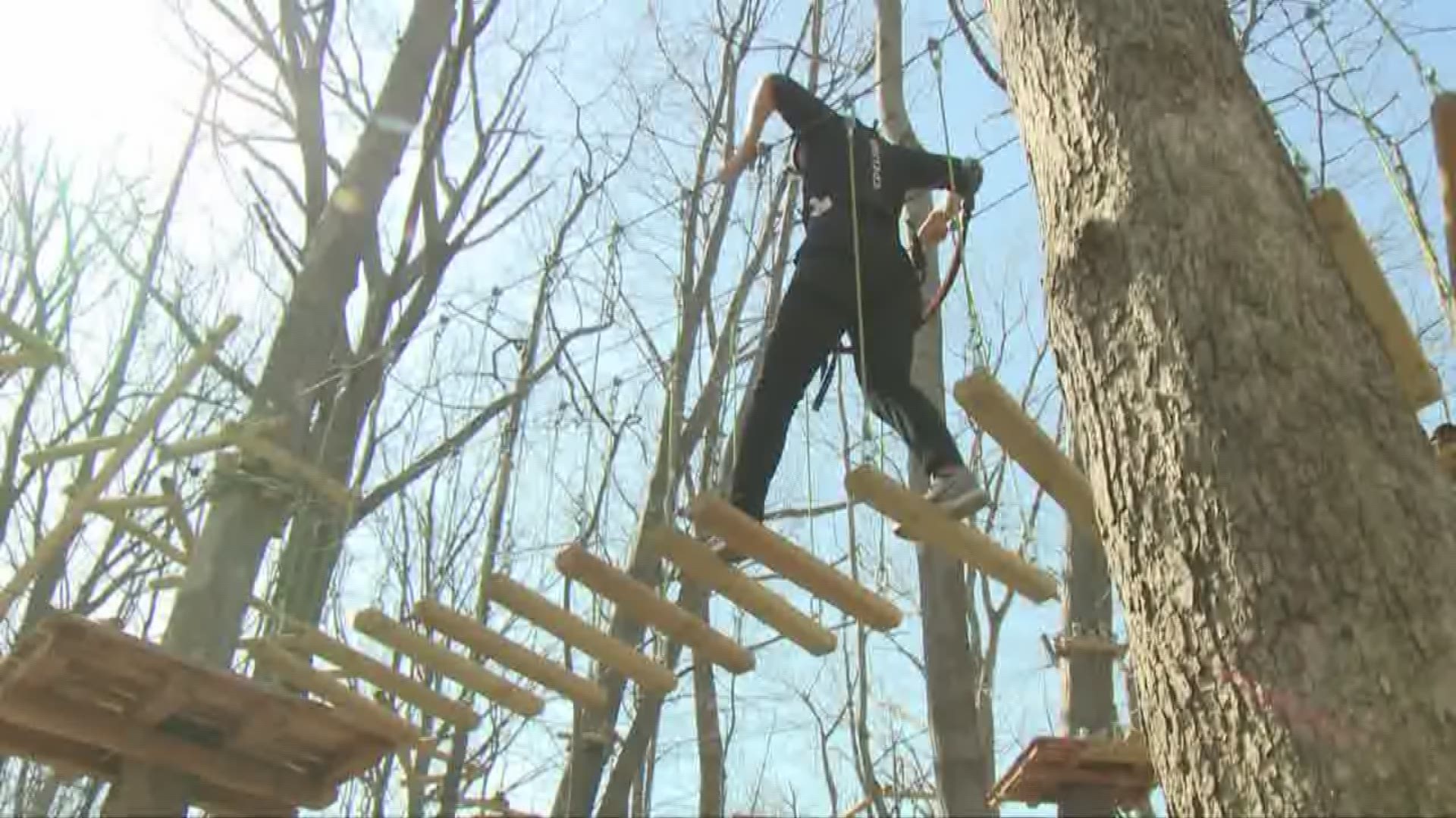 May 4, 2018: WKYC's Austin Love had some fun this week checking out the all-new Lake Erie Canopy Tours at Geneva-on-the-Lake.