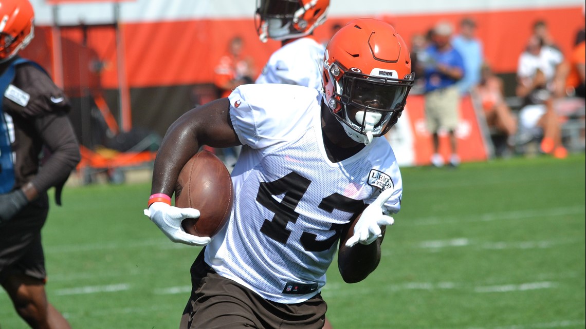 Watch: Trayone Gray extends Cleveland Browns' lead over Detroit Lions with  TD run