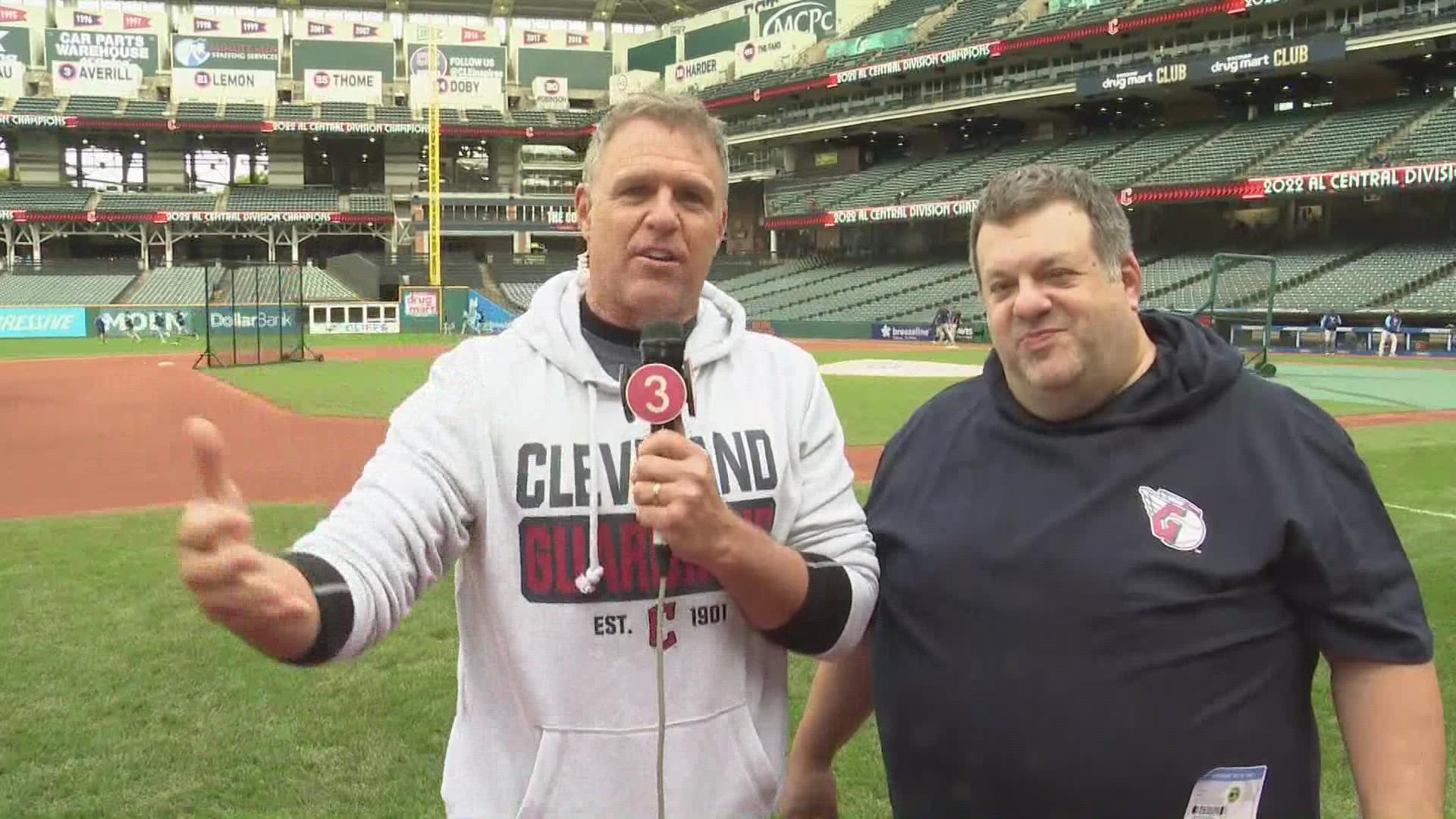 The Ultimate Cleveland Sports Show celebrated their 100th episode today and Jay Crawford will have the honor of throwing out the first pitch at tonight's game.