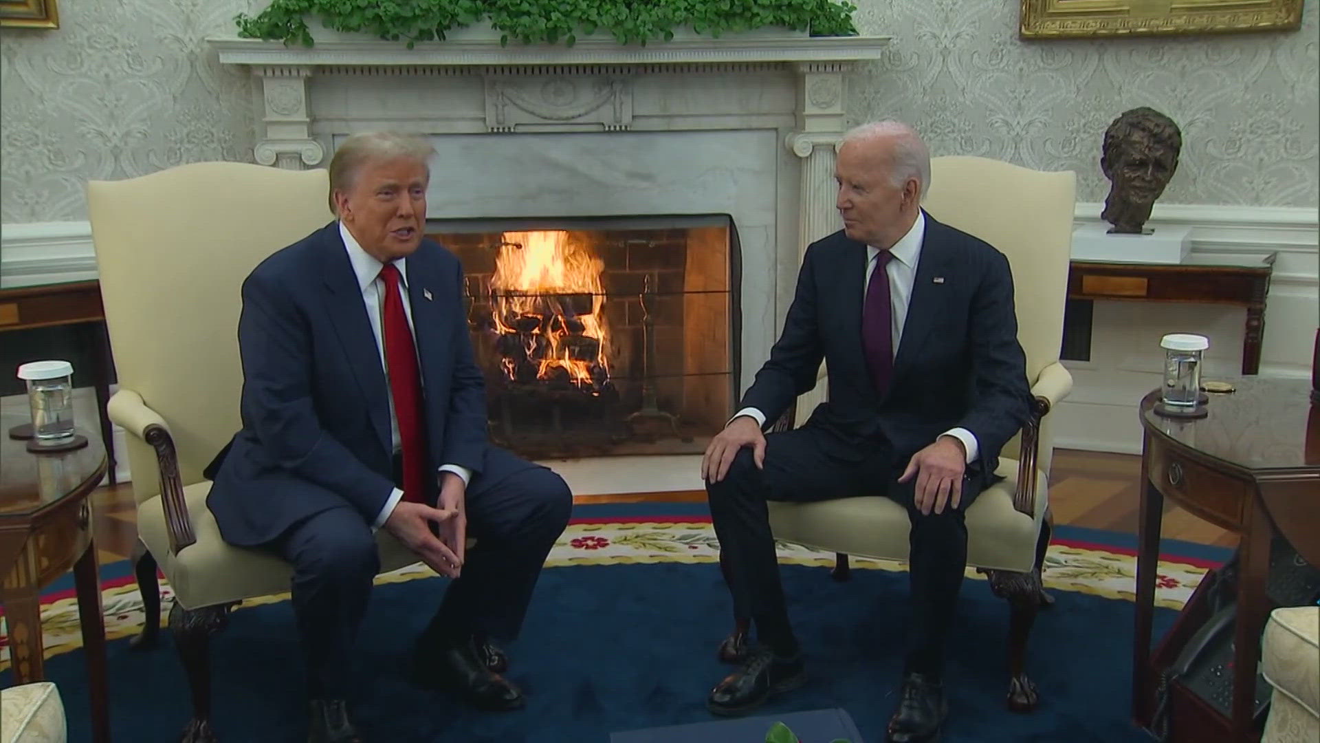 Biden insists that he'll do everything he can to make the transition to the next Trump administration go smoothly.