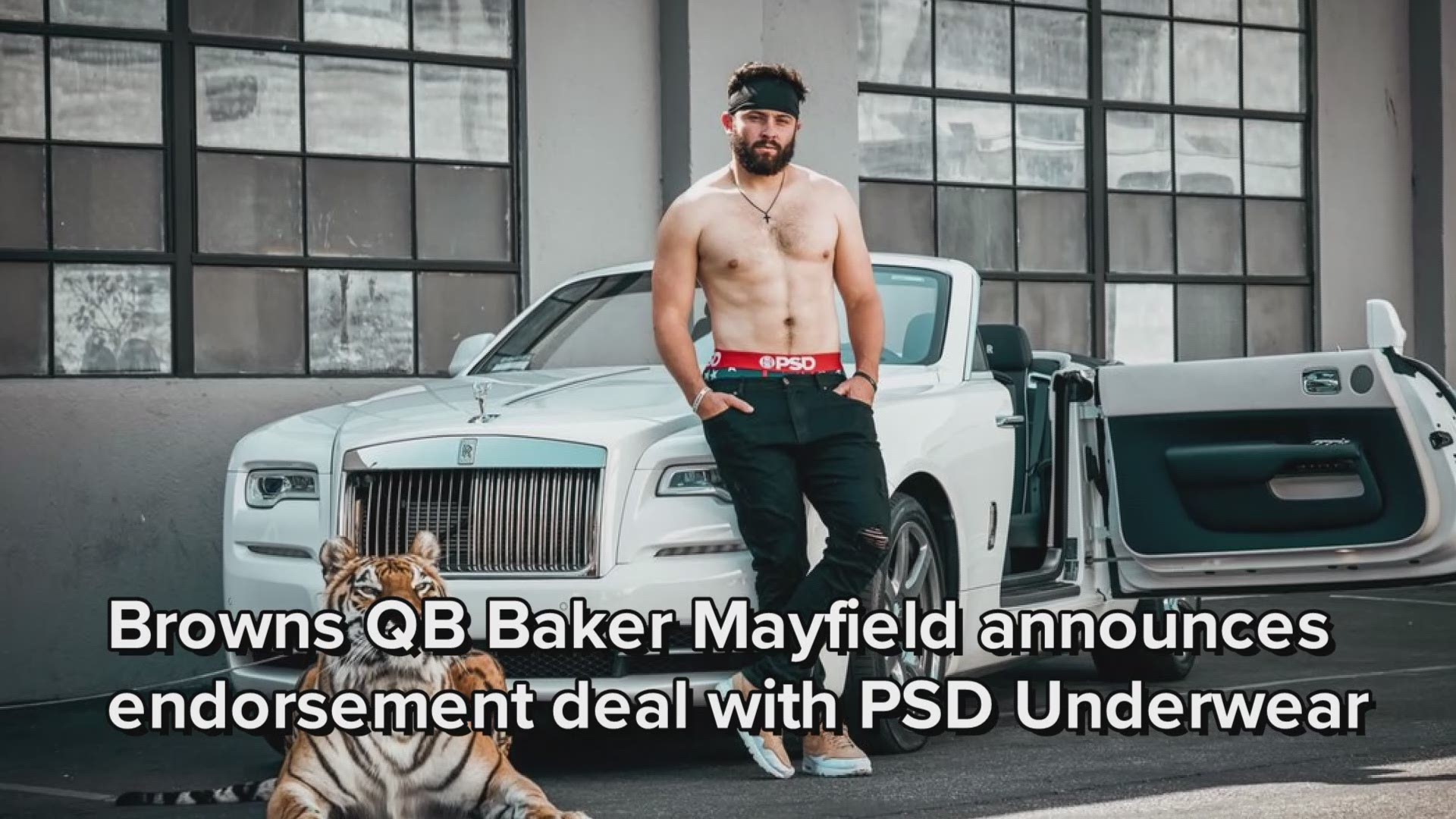 Baker Mayfield announces underwear endorsement deal, complete with Cleveland Browns pair