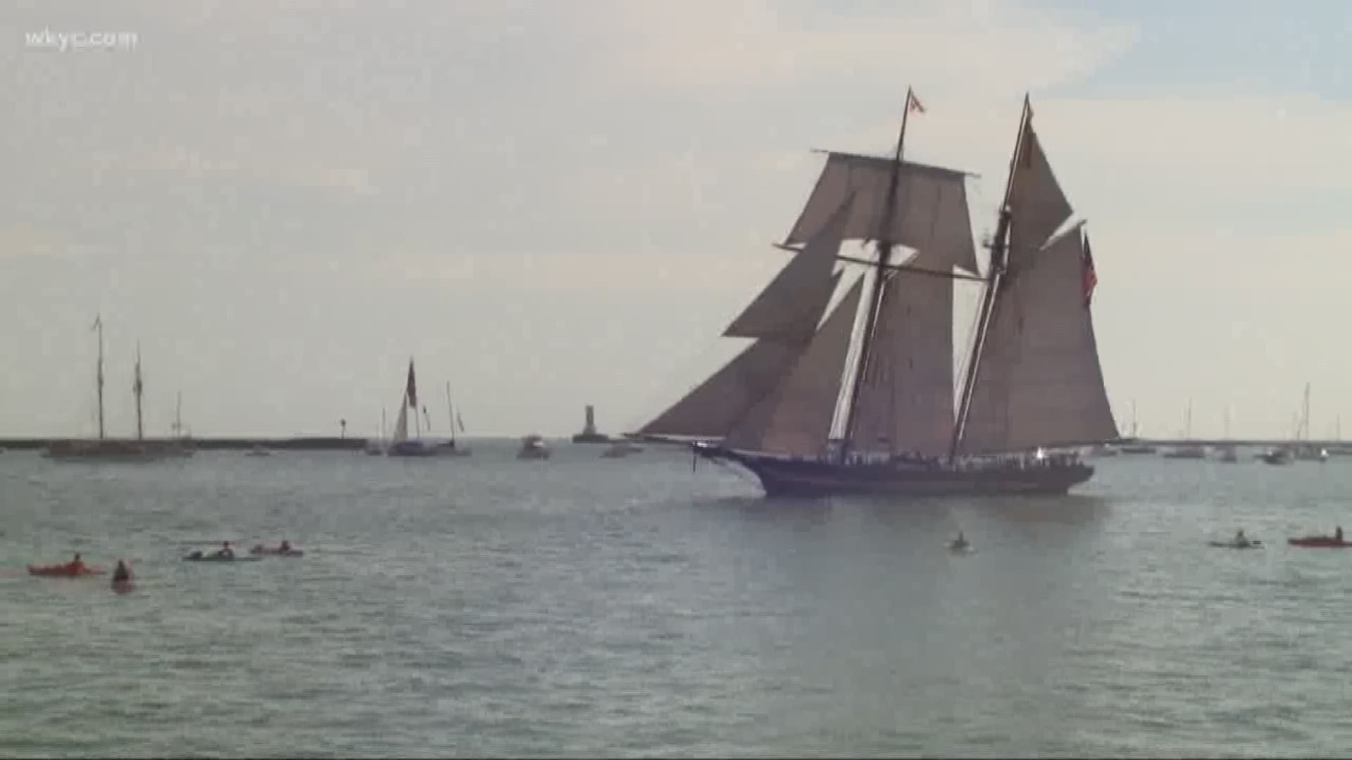The All-Star Game may be over -- but get ready for another big event this weekend in Cleveland as a fleet of Tall Ships, sails into town.