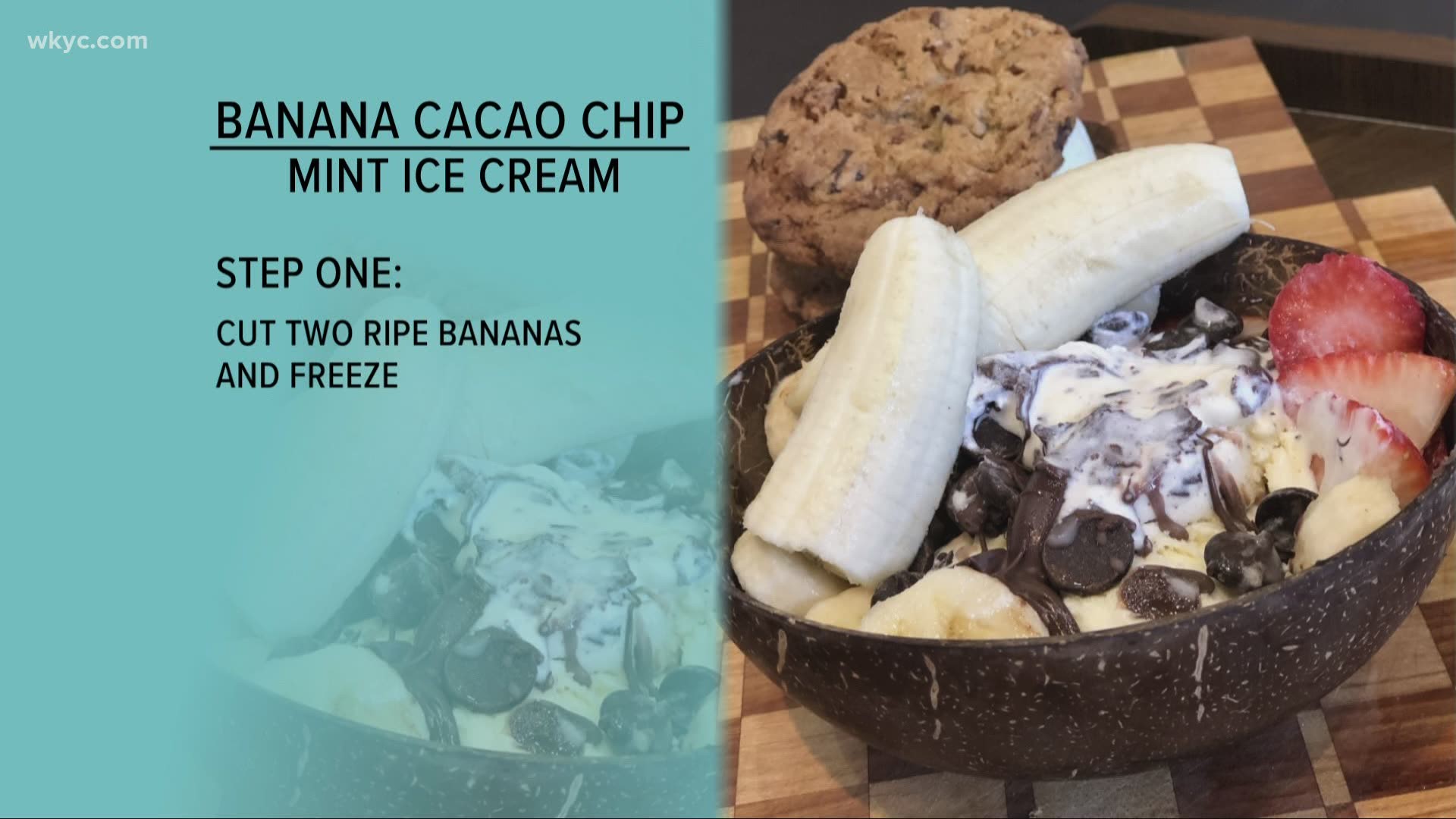 Ice cream is a great summer treat but usually isn't the healthiest.  Chef Anna teaches us a new ice cream recipe with a healthy twist.