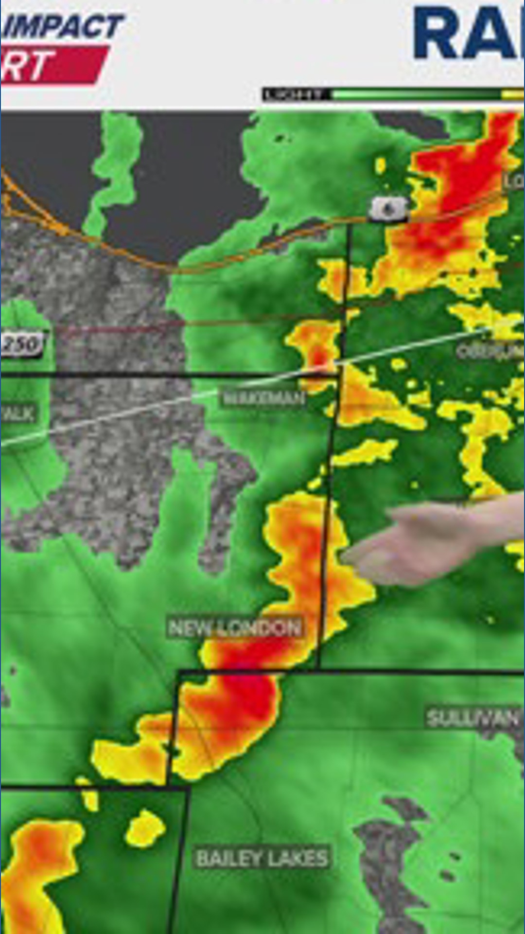 UPDATE | Thunderstorms moving in from the west as Weather Impact Alert ...