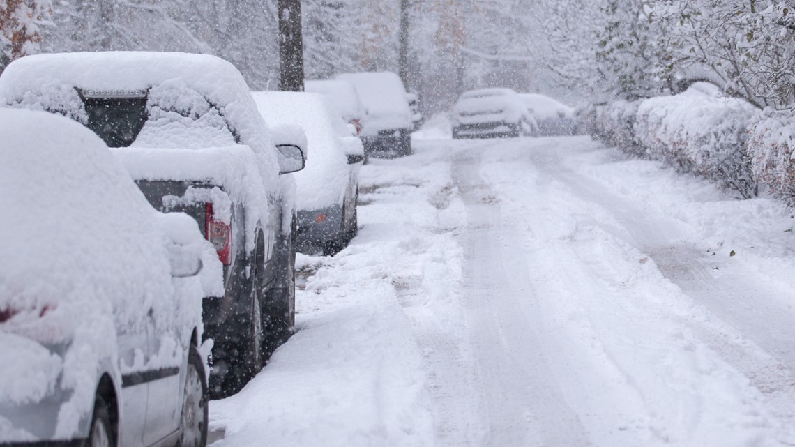 Snow parking bans in effect as winter storm hits Northeast Ohio | wkyc.com