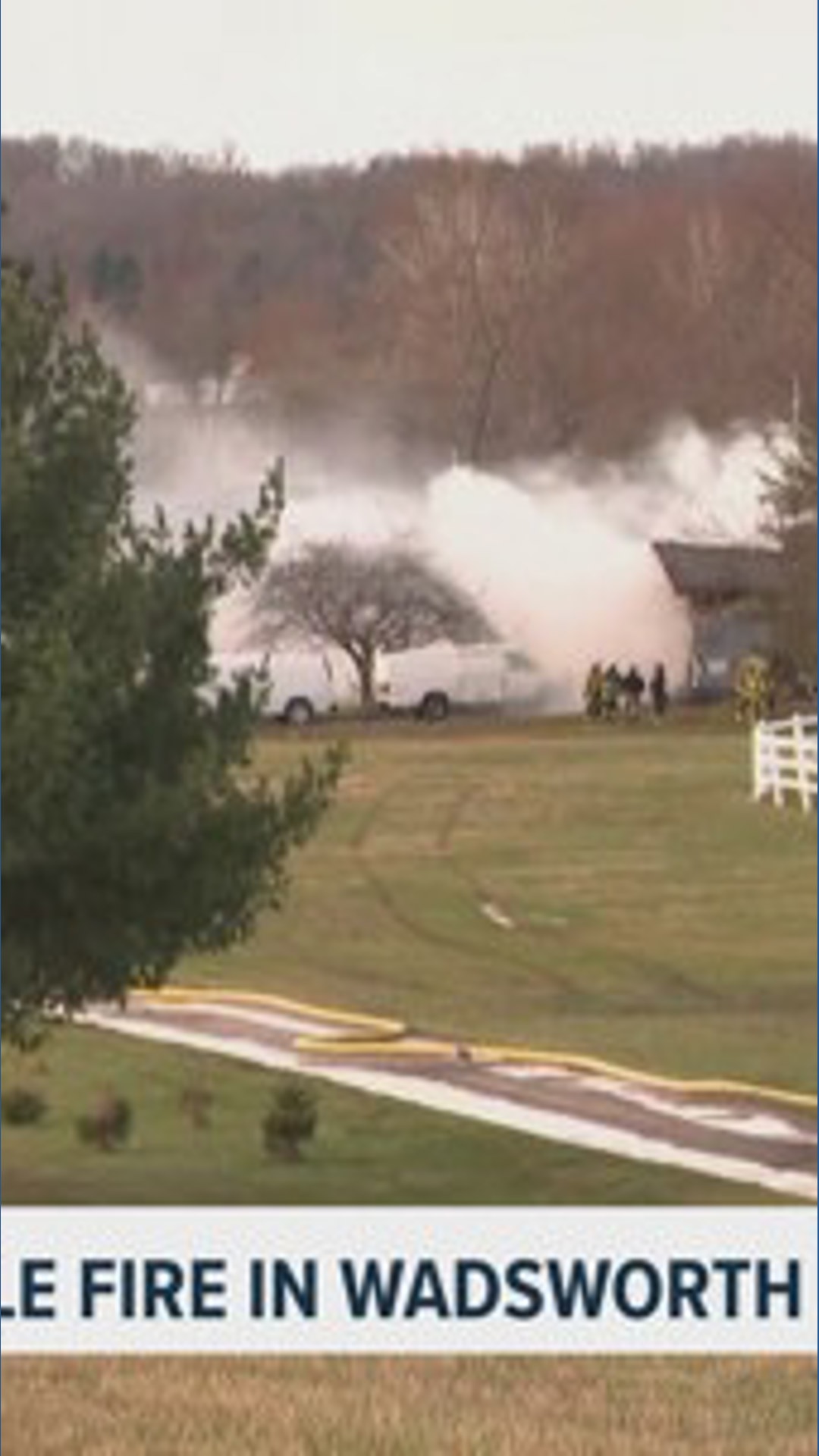 Crews battle fire in Medina County | wkyc.com