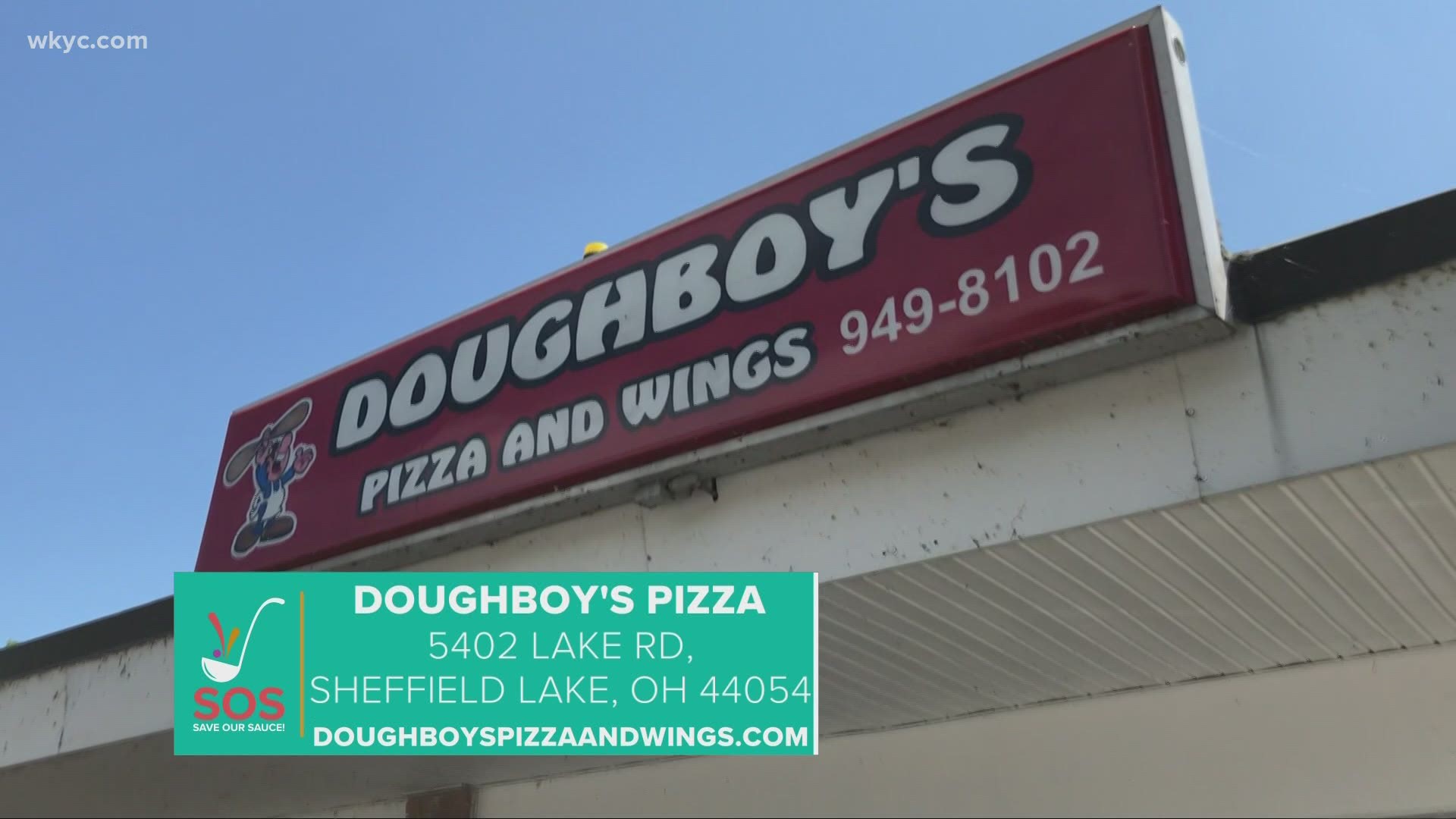 We're highlighting Doughboy's Pizza in Sheffield Lake in the 'Save Our Sauce' campaign, which is being done to support Northeast Ohio restaurants amid the pandemic.