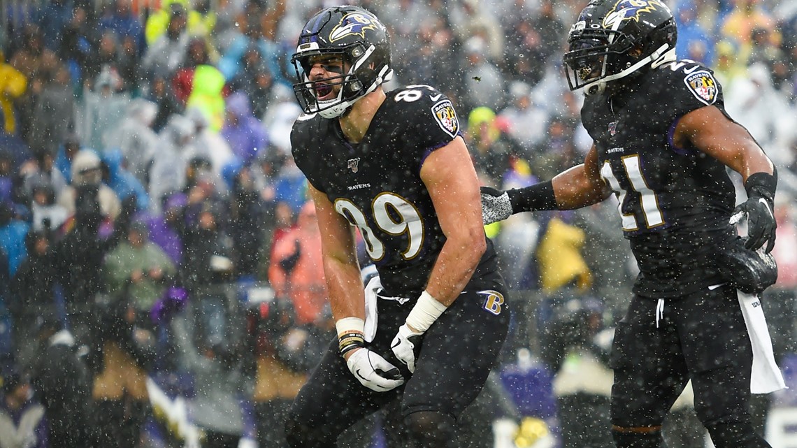 Ravens' Mark Andrews hits back at 49ers' Nick Bosa with his own flag-plant  celebration