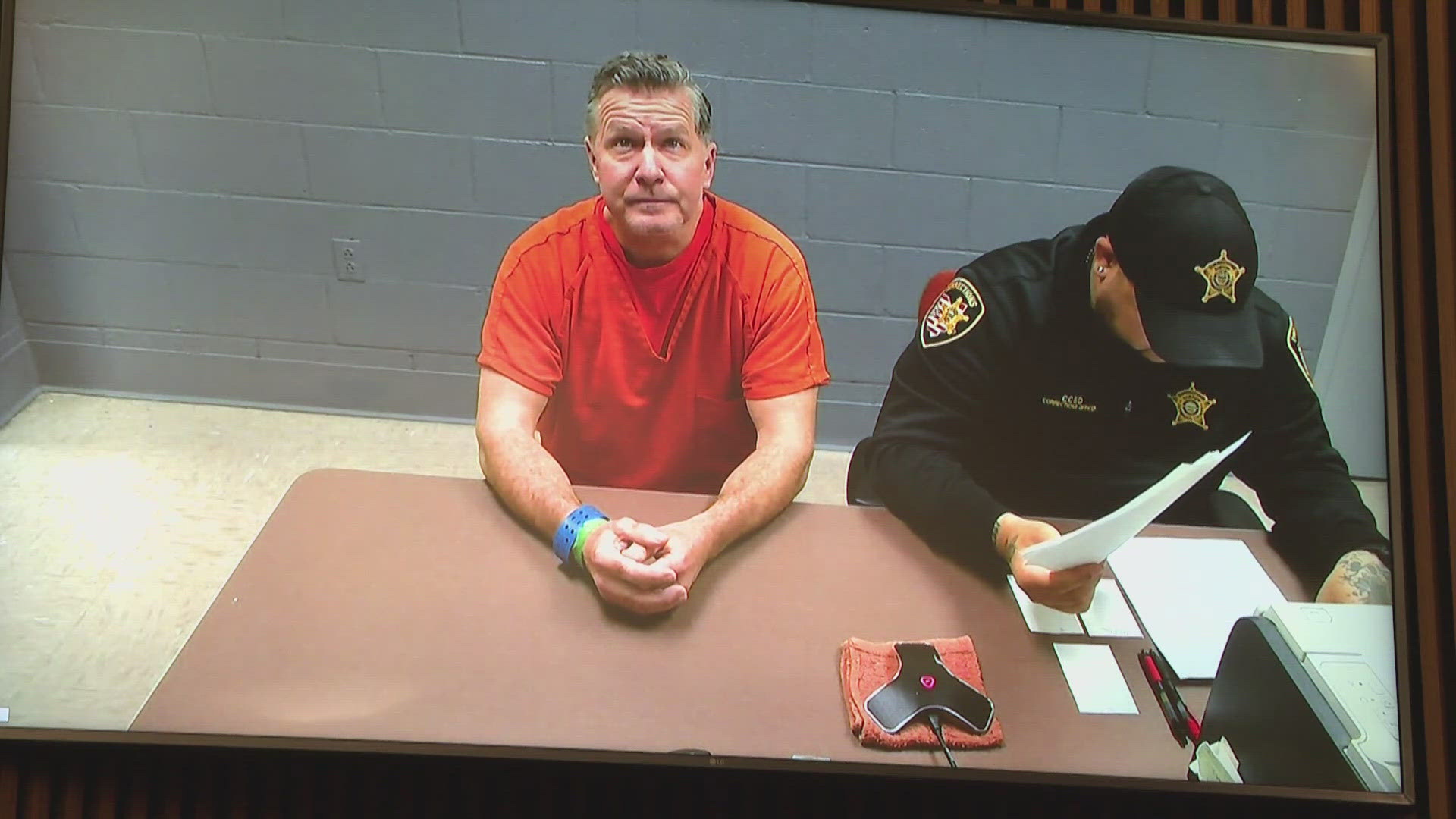 Gregory Moore posted a $2 million surety bond on Thursday. His trial is scheduled to begin on March 30, 2026.