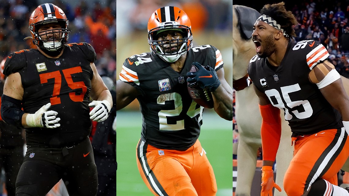 Browns: Myles Garrett, Nick Chubb, Joel Bitonio land in NFL top 100