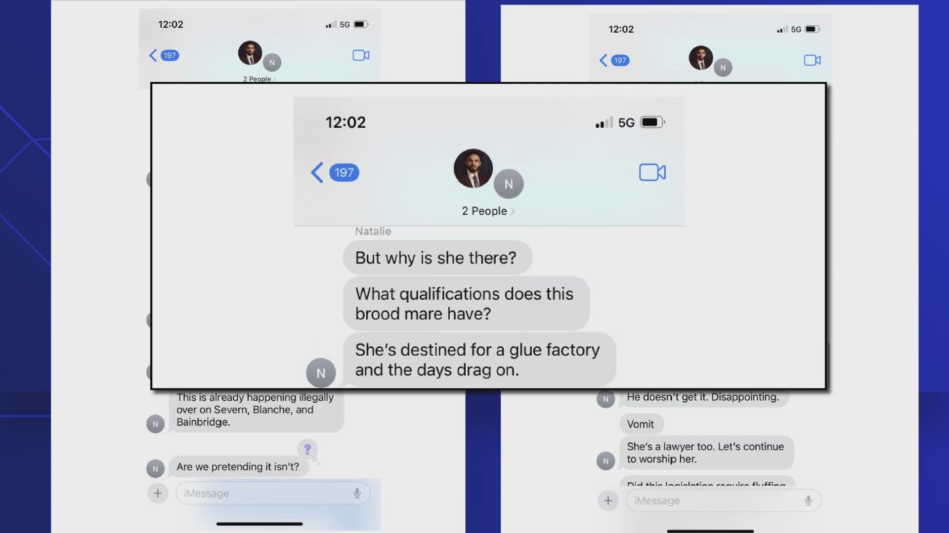 'Any accusation of either of us hating the Jewish people is false,' Seren said in a 15-minute video statement posted to social media on Wednesday.