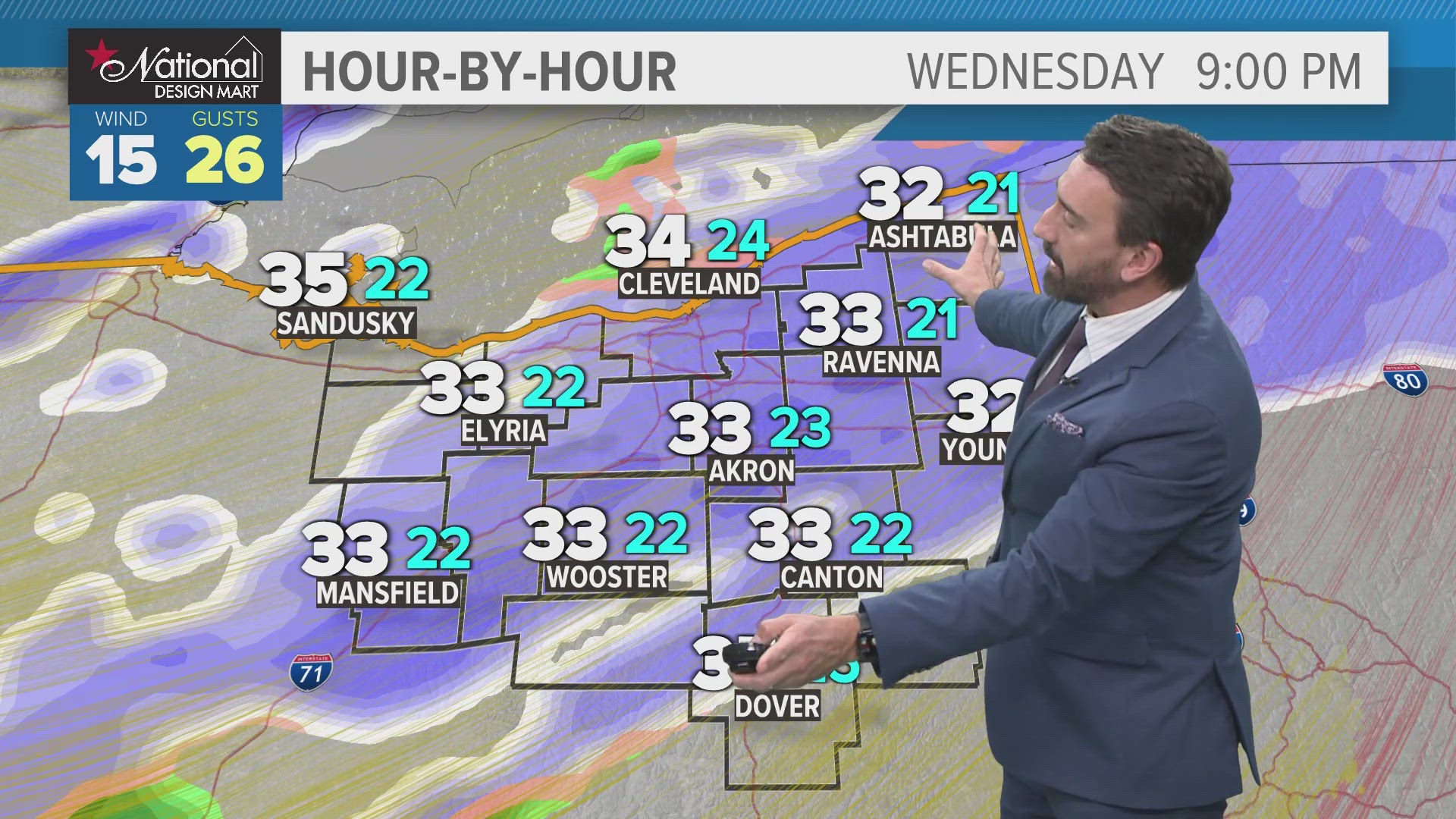 We have a Lake Effect Snow Warning for several counties. Matt Wintz has the hour-by-hour details in his morning weather forecast for Wednesday, December 4, 2024.