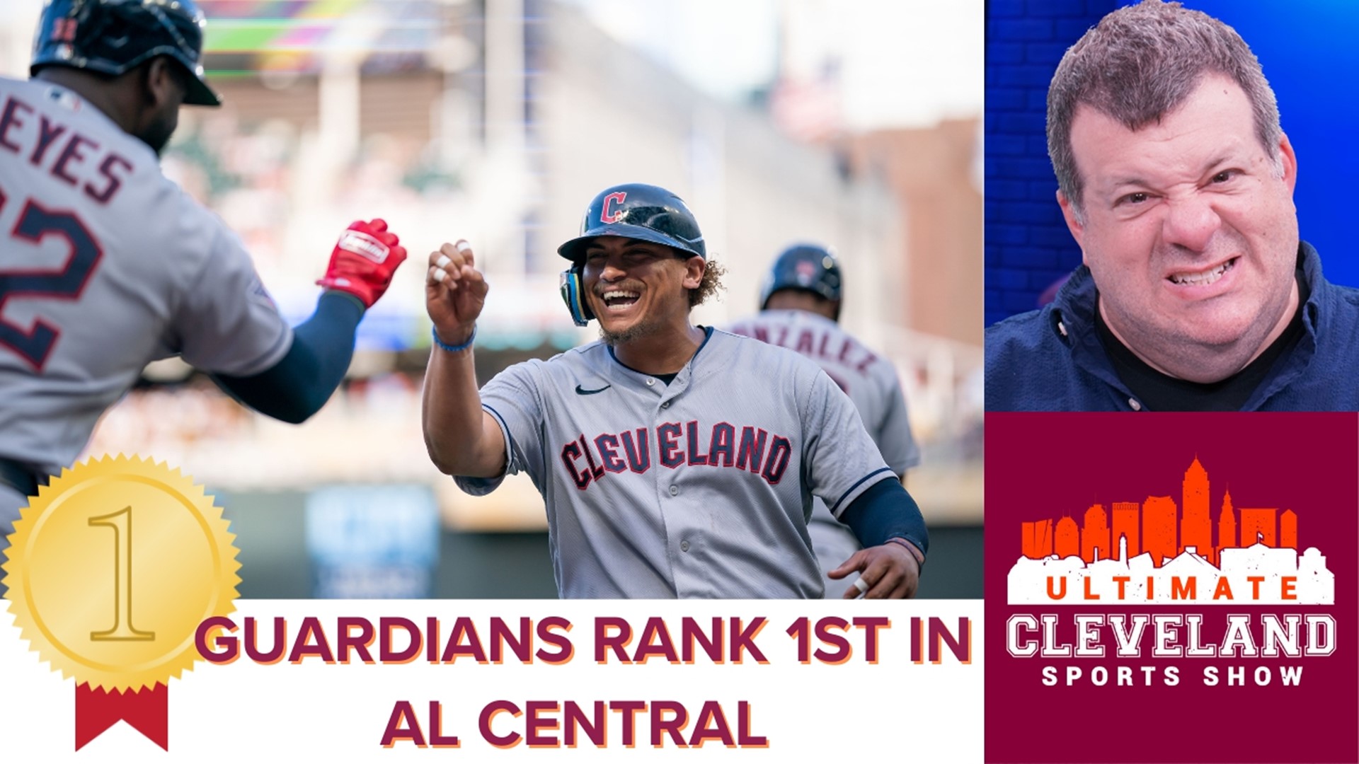 The guys react to the Cleveland Guardians winning against the Minnesota Twins game and place 1st in the AL Central.