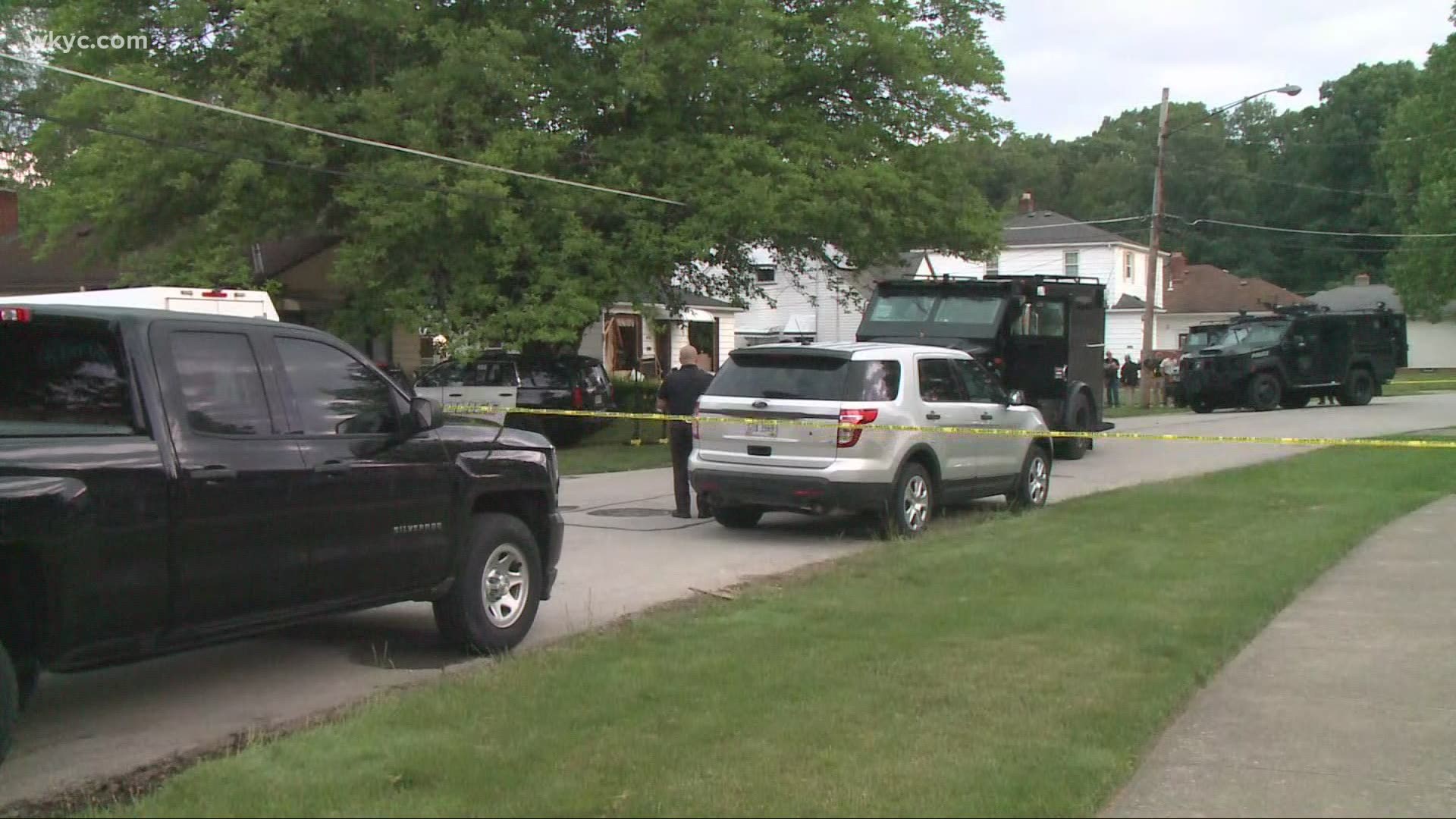 A 64-year-old man is dead following a standoff that last more than 12 hours in Parma at a home on South Park Boulevard.