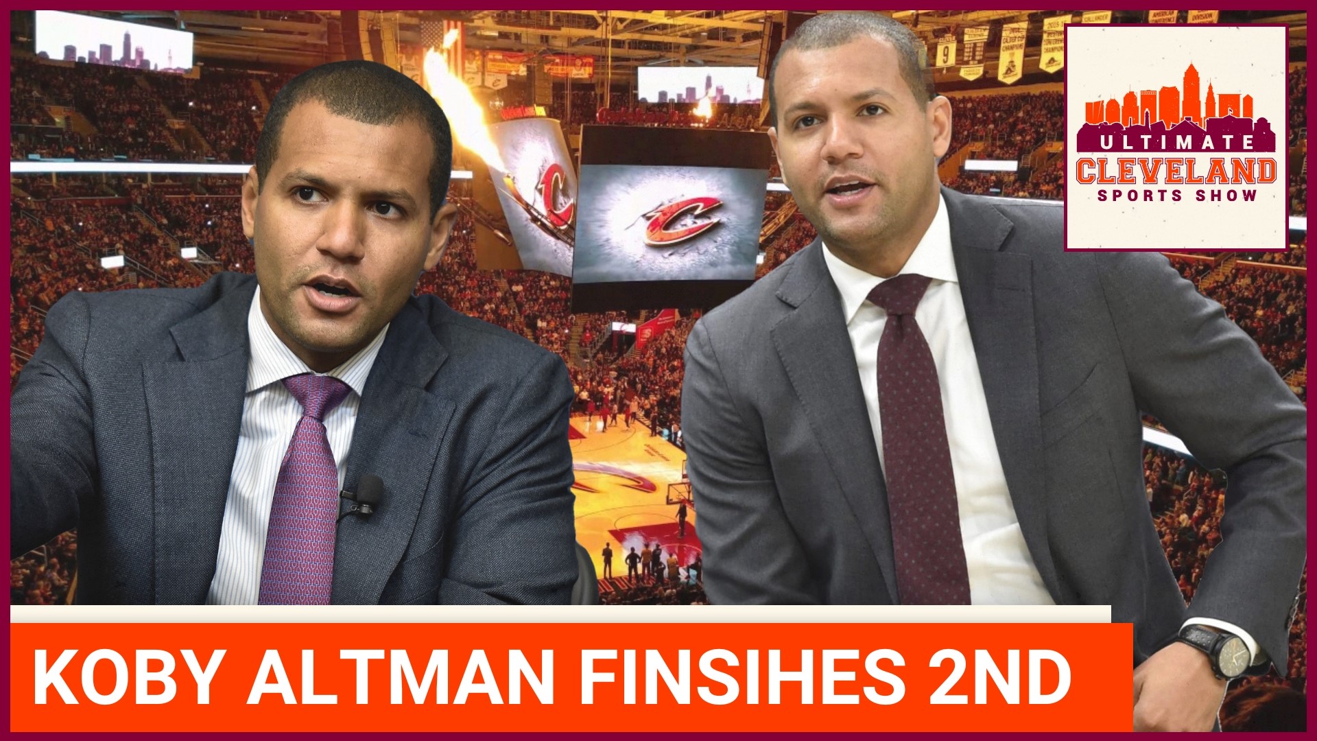 Is Koby Altman's second-place finish for Executive of the Year too high or too low, considering the Donovan Mitchell trade and the Cavaliers' early playoff exit?