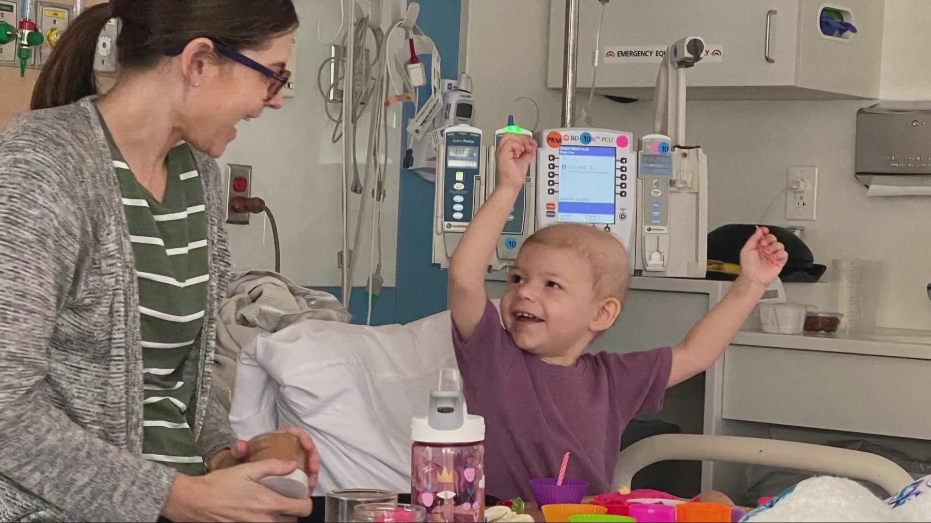 Ruby Stitak of Lakewood was diagnosed in July of 2022. Medulloblastoma is a cancerous brain tumor, which most often occurs in young children.