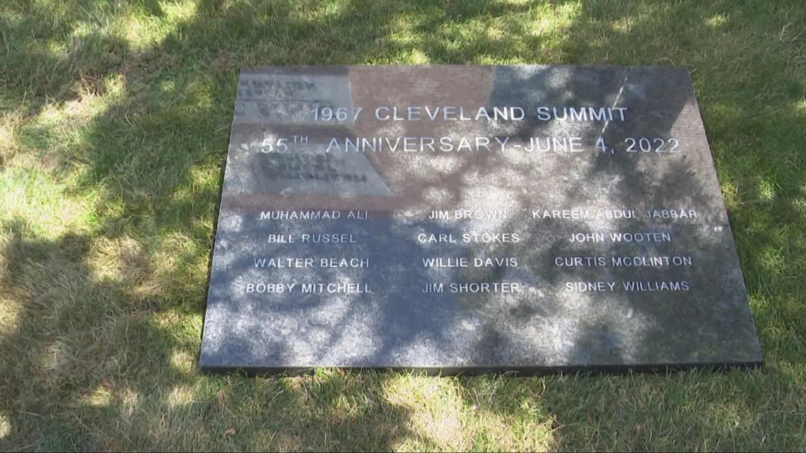 NBA, city leaders dedicate historical marker at site of famous 1967 Cleveland Summit