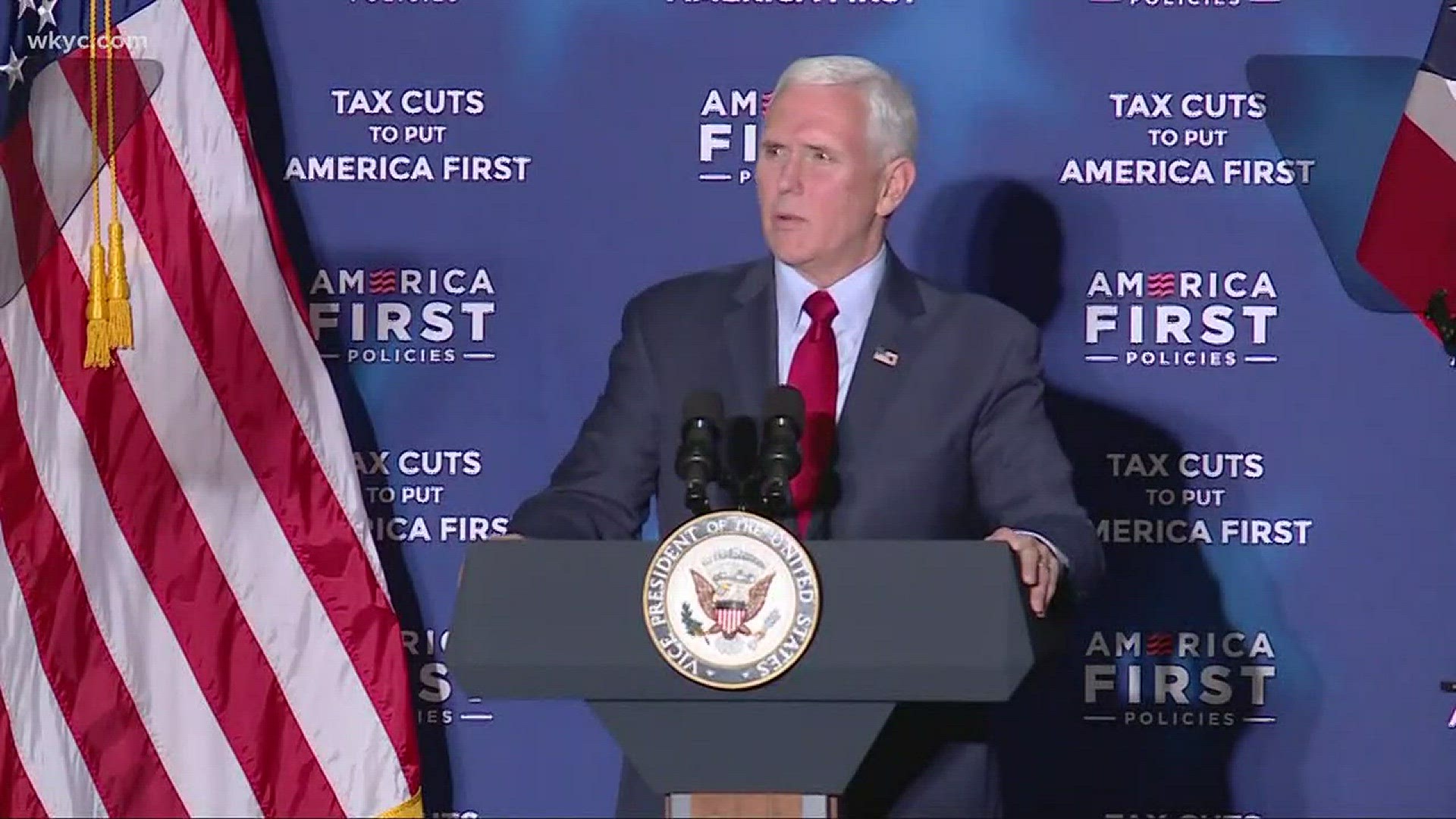 Vice President Mike Pence touts tax plan in Cleveland. Are his claims accurate?