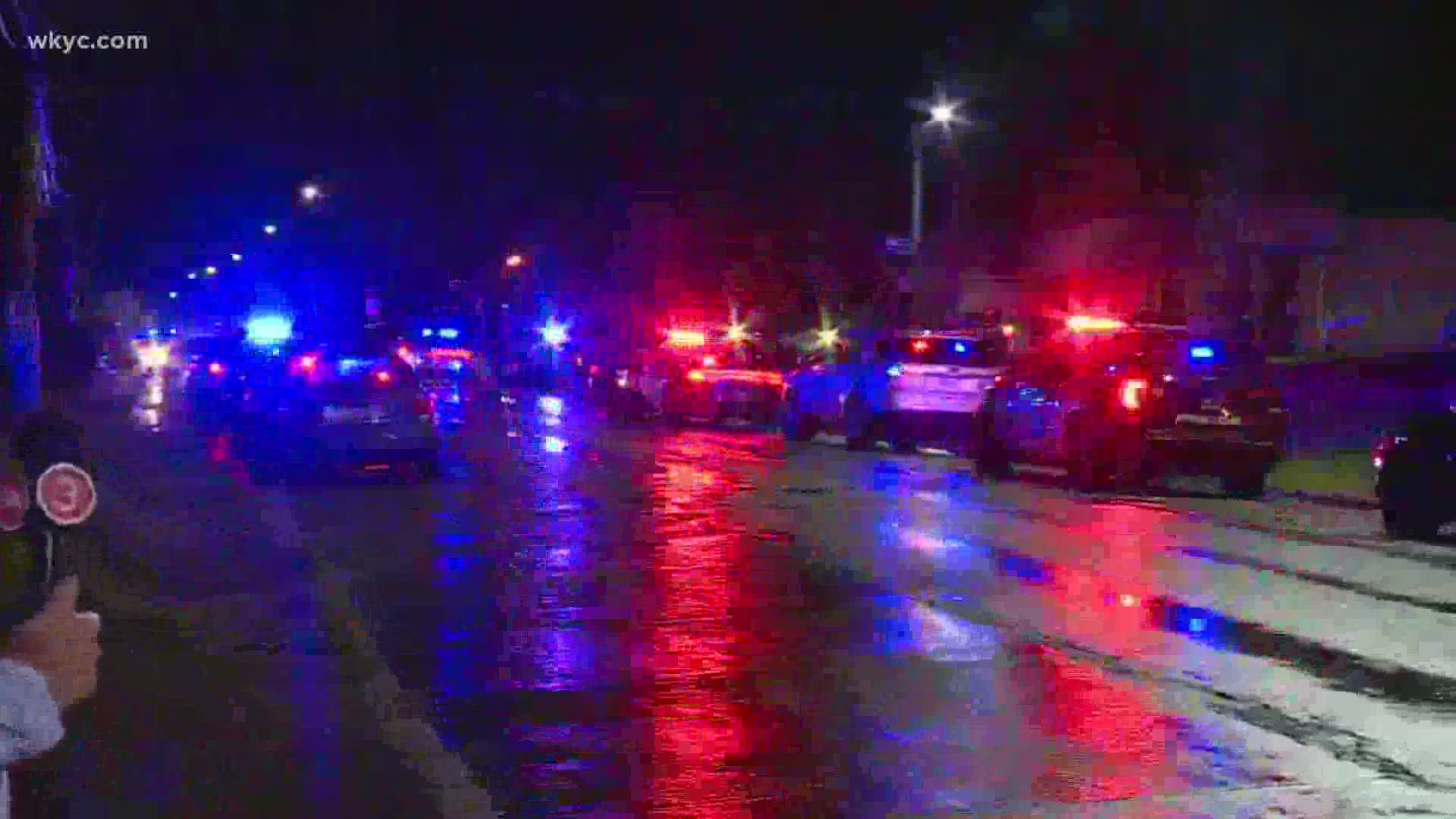 Officer shot on the city's west side. 3News' Andrew Horansky has a live look at the scene.