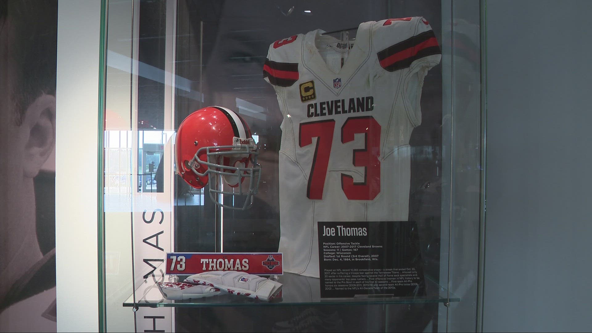 Joe Thomas is just days away from officially being enshrined in the Pro Football Hall of Fame.