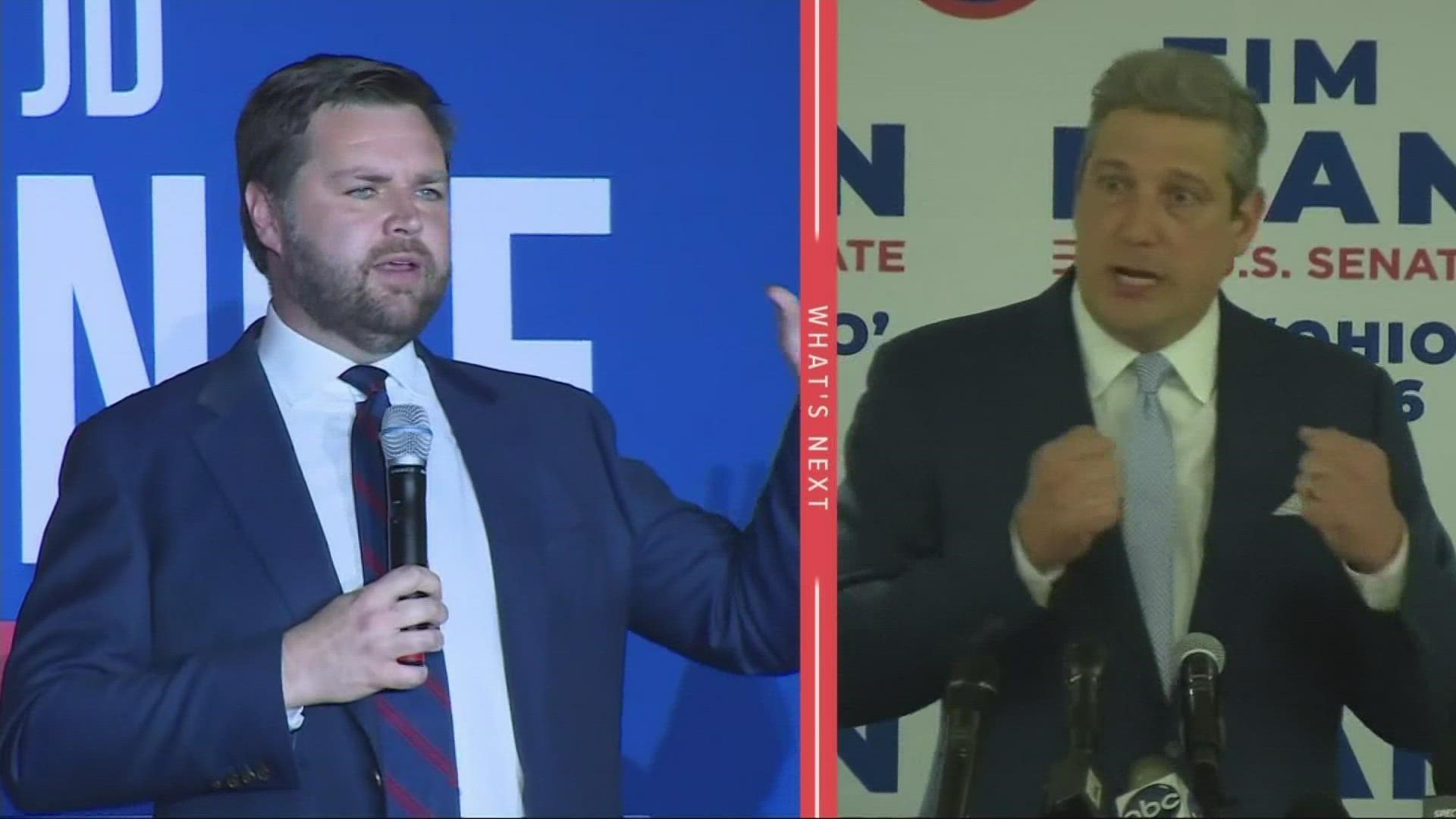 On Tuesday night in Columbus, Tim Ryan and JD Vance appeared on the same stage for the final time as they took part in a town hall event on Fox News.