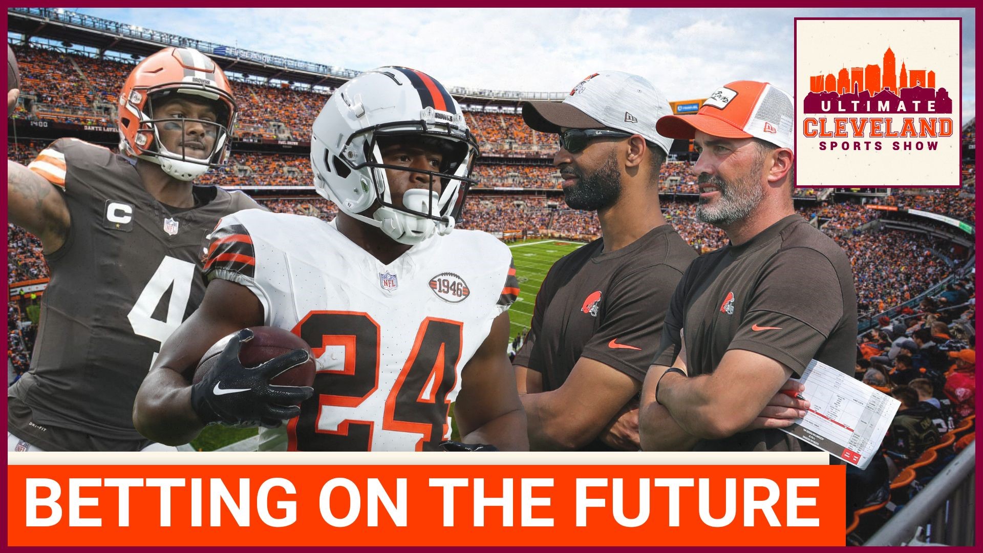 Cleveland Browns are set for 8.5 wins by Vegas's over under. Is that a fair projection of this team talent? Plus news on Nick Chubb's rehab and the big step in recov