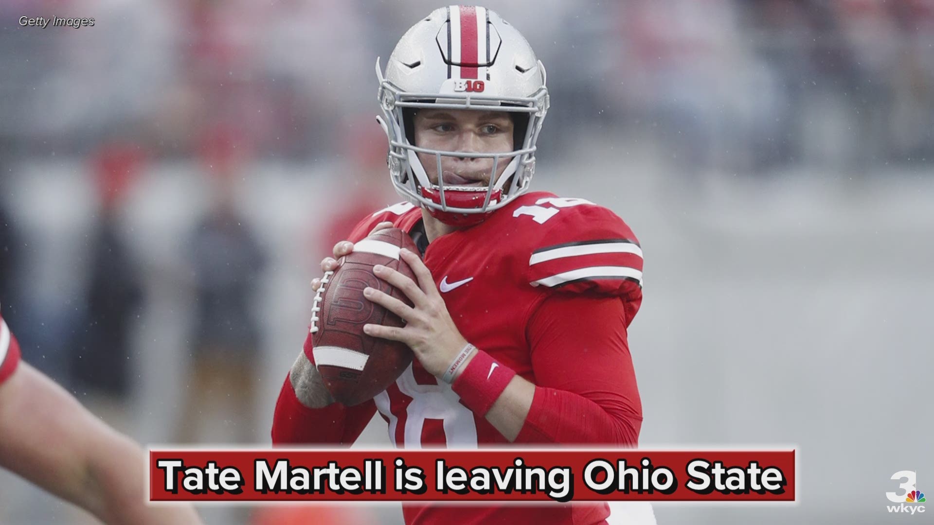 Martell's transfer comes less than two weeks after quarterback Justin Fields transferred to Ohio State from Georgia.