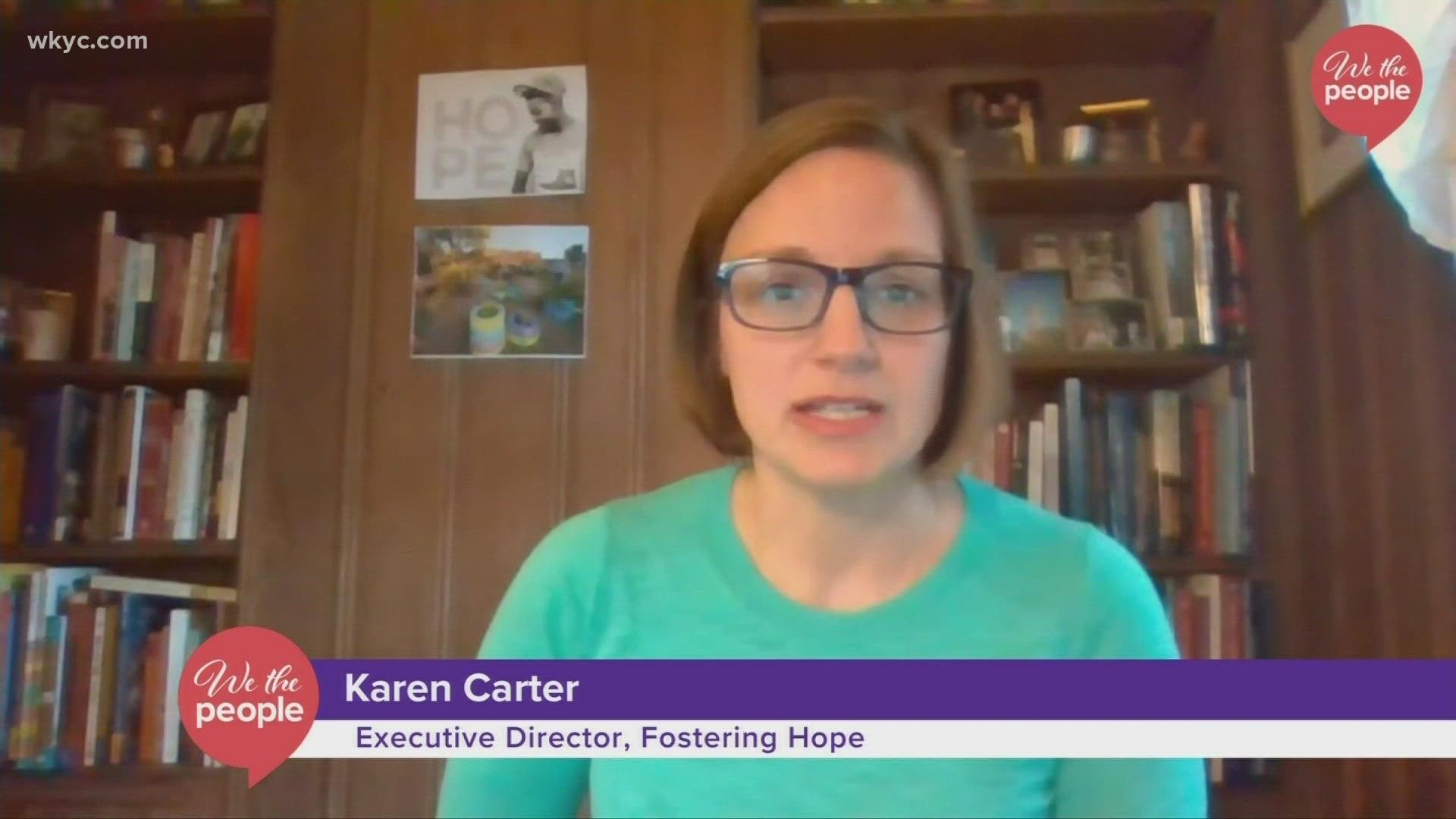Karen Carter from Fostering Hope gives us details on how you can make an impact this holiday season.