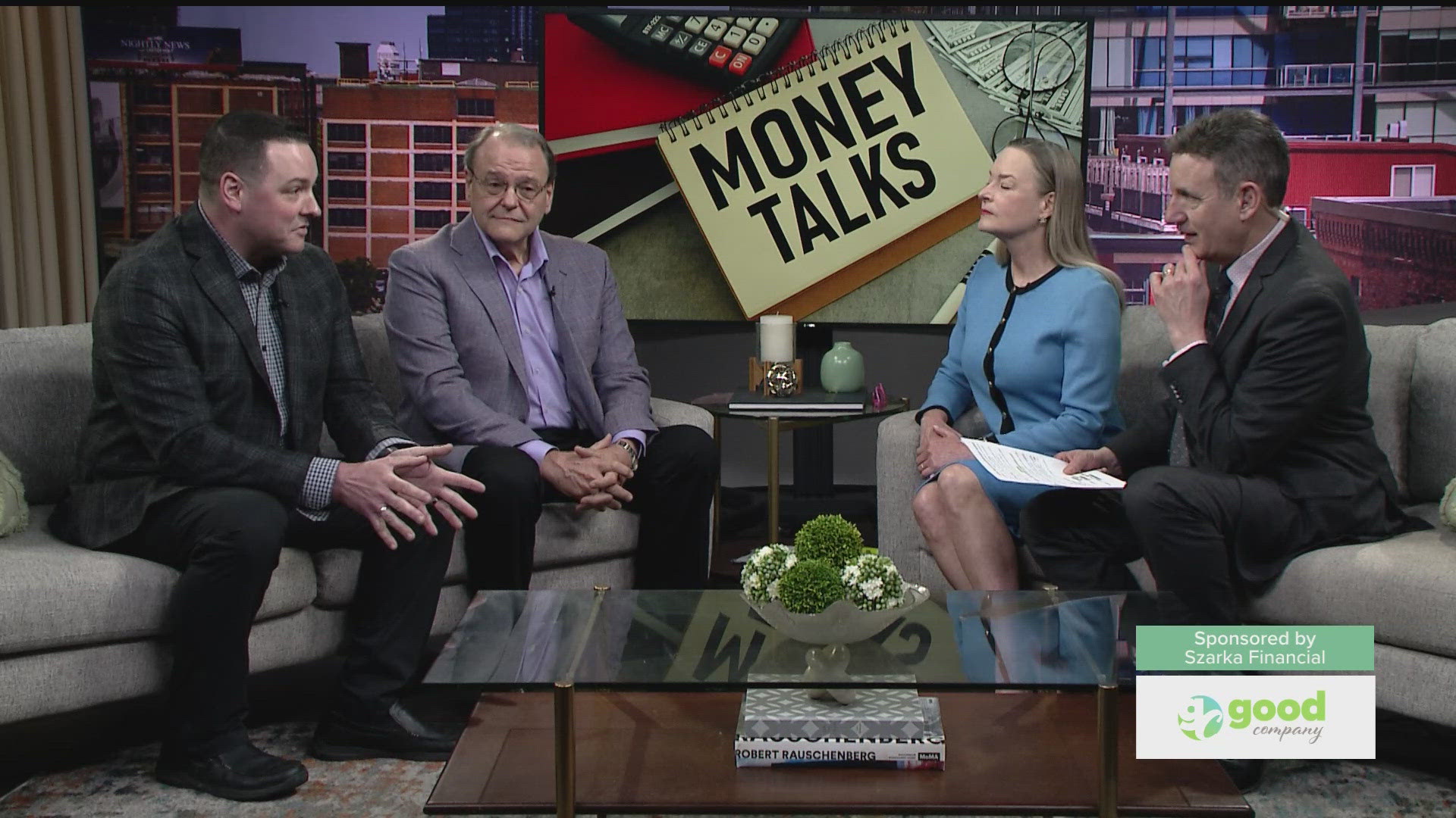Joe and Katherine talk with Les and Alex Szarka about how the national debt can affect you and your finances. Sponsored by: Szarka Financial