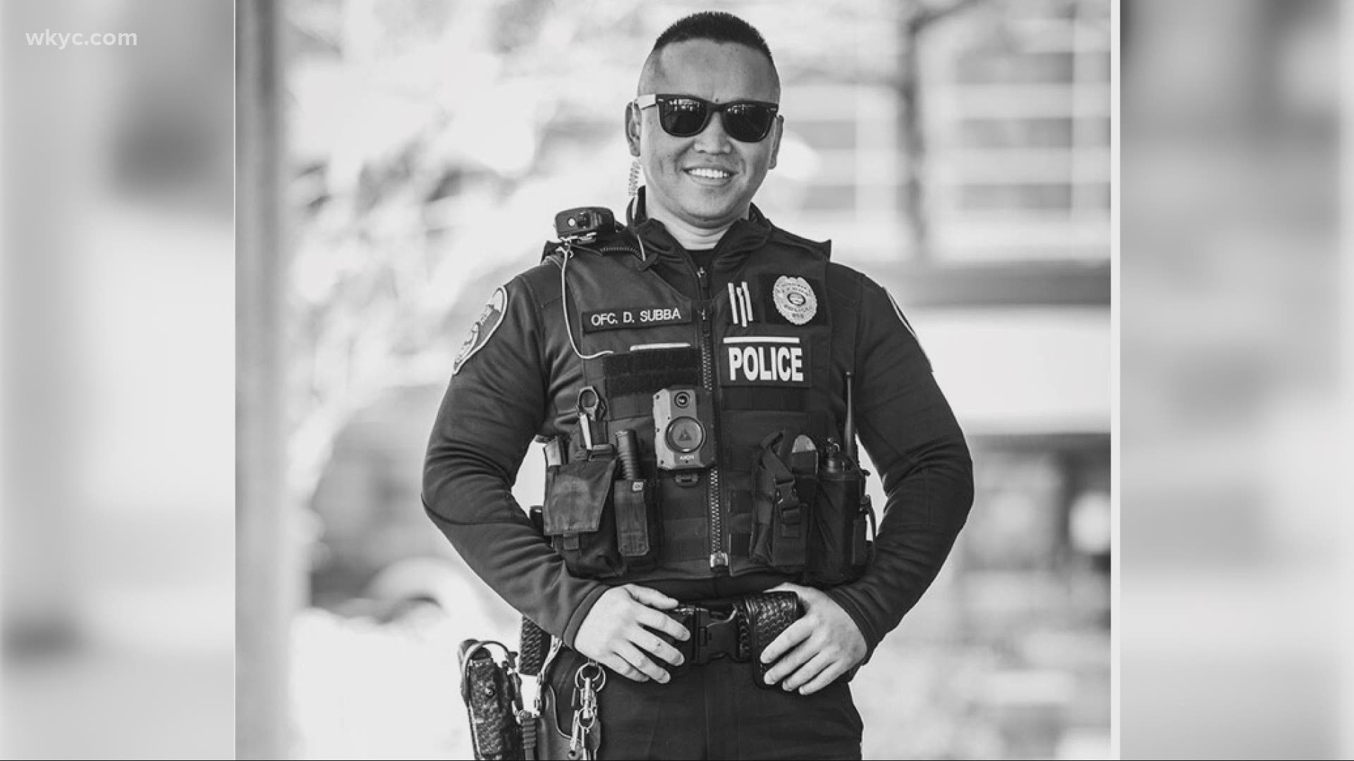 75 naturalization ceremonies will be held Sept. 18 as part of Global Cleveland's Welcoming Week. Akron officer Damber Subba recalled his story of becoming a citizen.