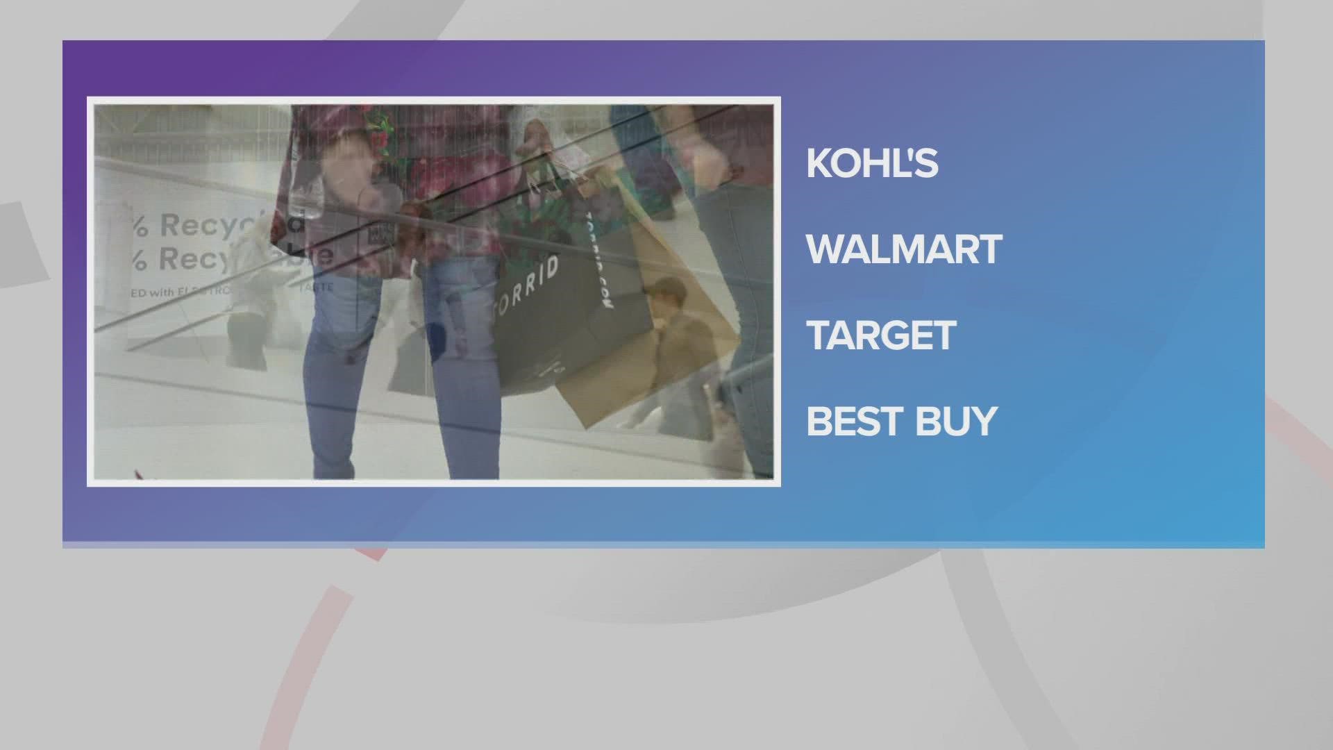 Kohl's stores to close on Thanksgiving